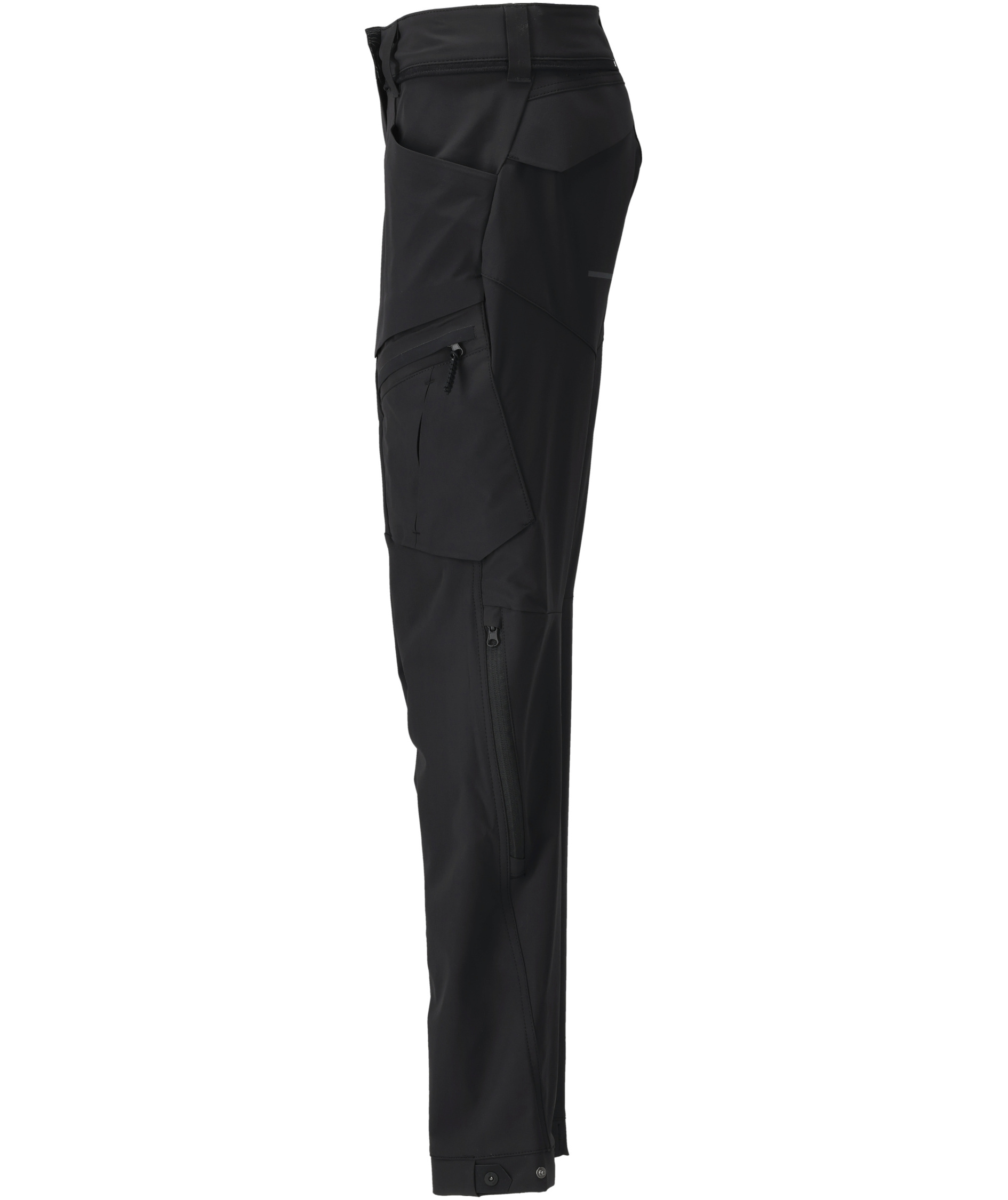 Mascot Customized diamond fit dame funktionsbukser full stretch, Sort, large image number 4