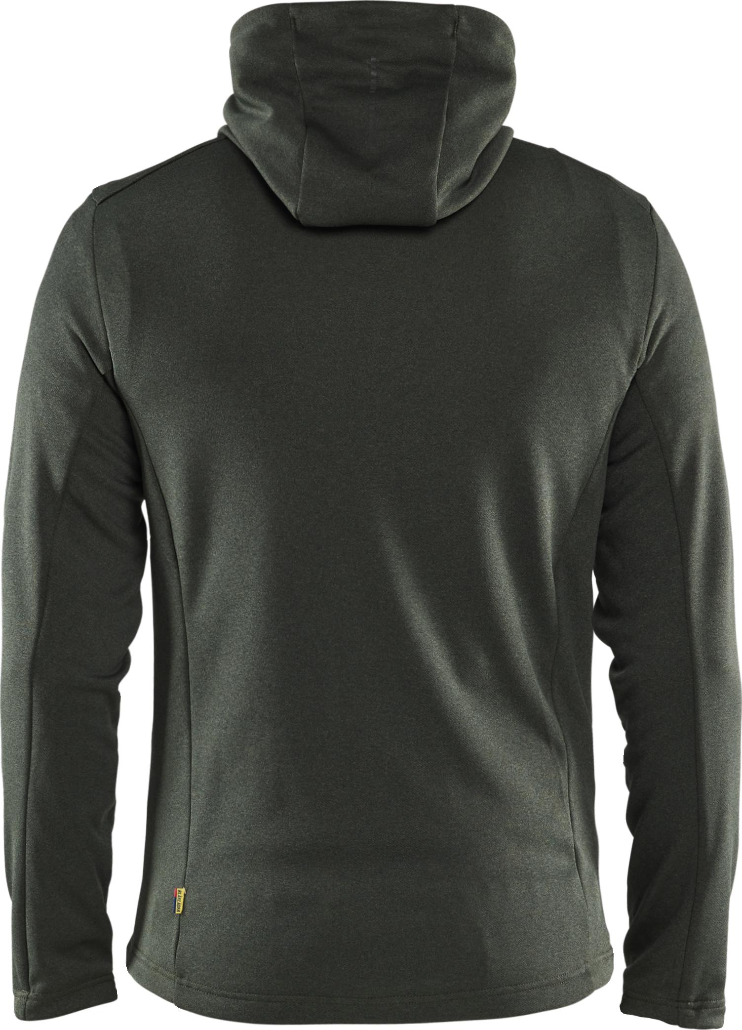 Bl&aring;kl&auml;der hoodie, H&ouml;stgr&ouml;nt/Svart, large image number 1