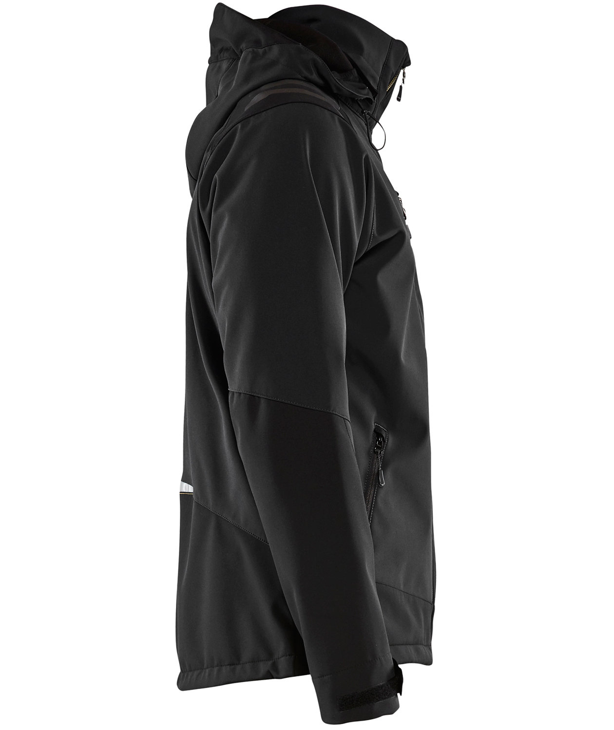 Bl&aring;kl&auml;der softshell jacket, Black/Red, large image number 3