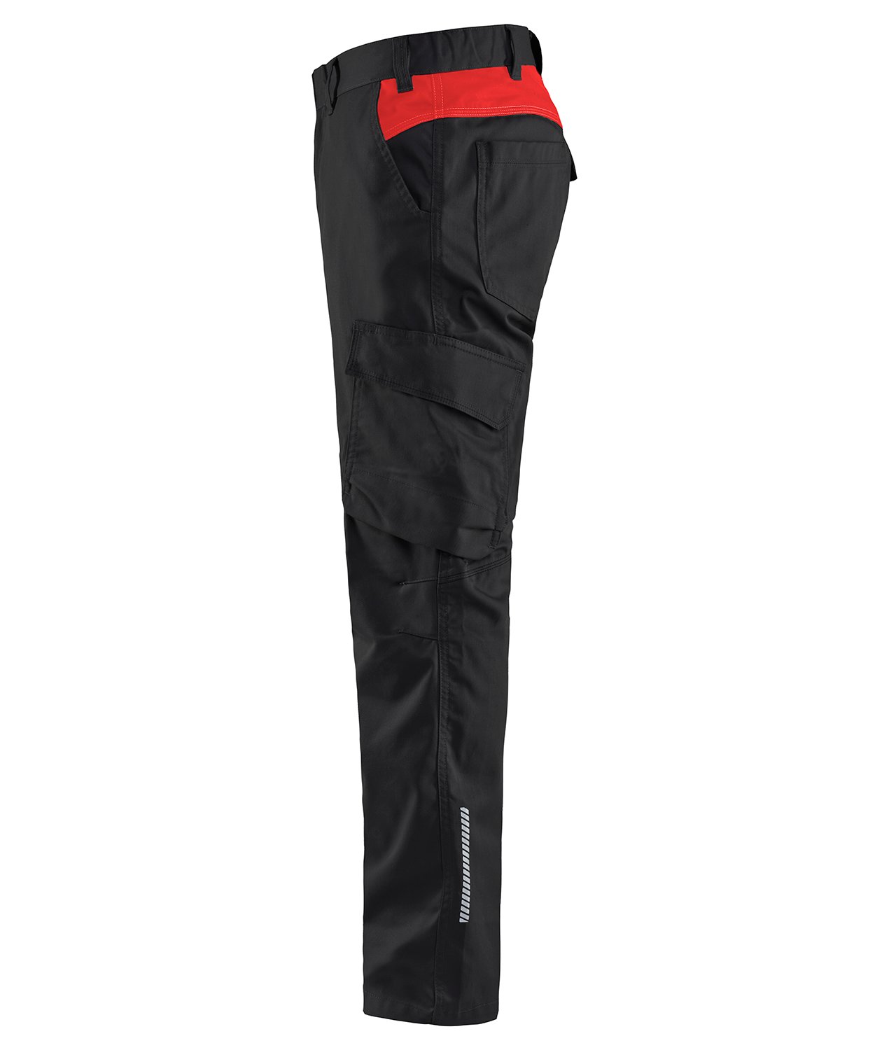 Bl&aring;kl&auml;der service trousers, Black/Red, large image number 3