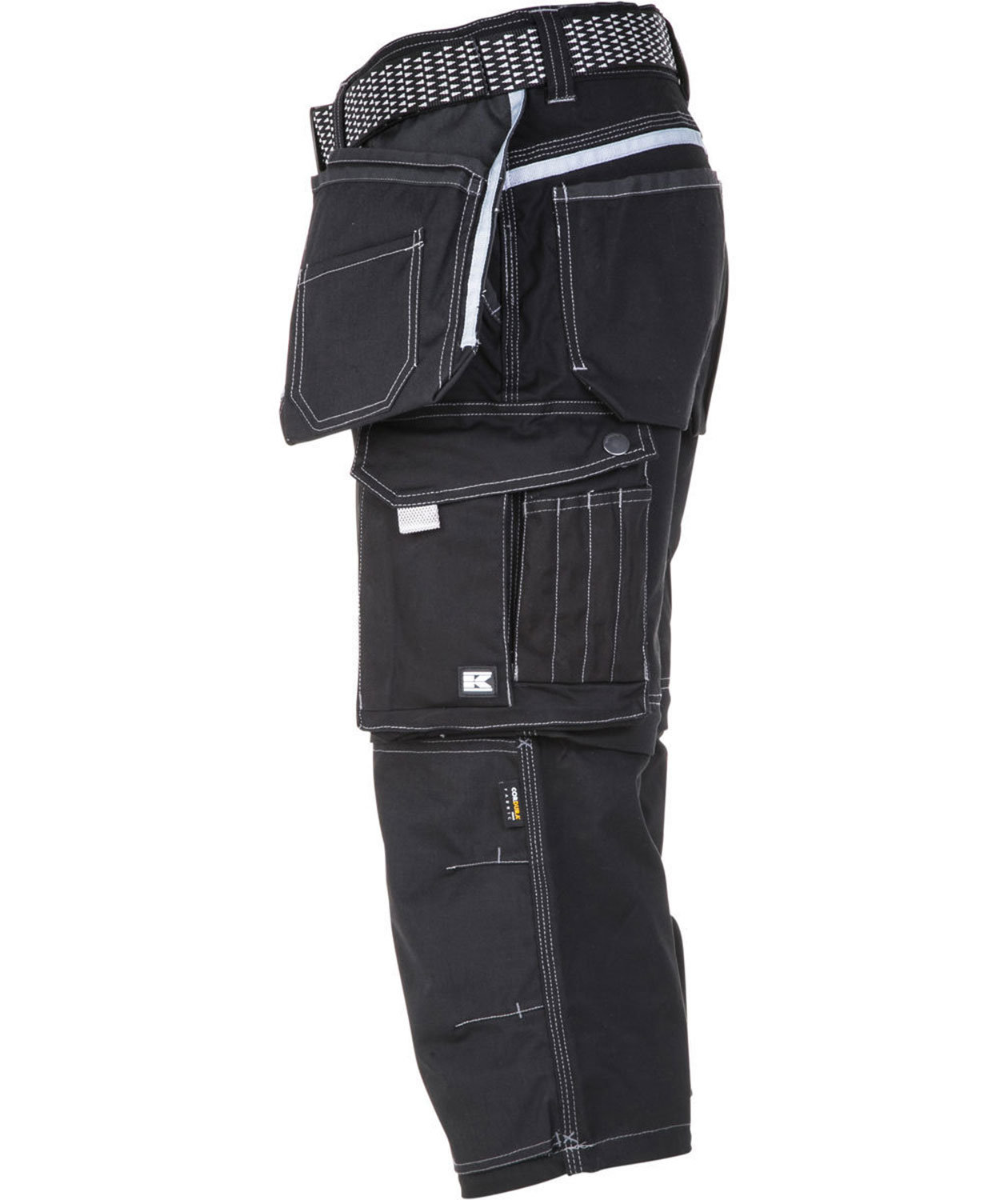 Kramp Technical stretch piratbyxa, Svart