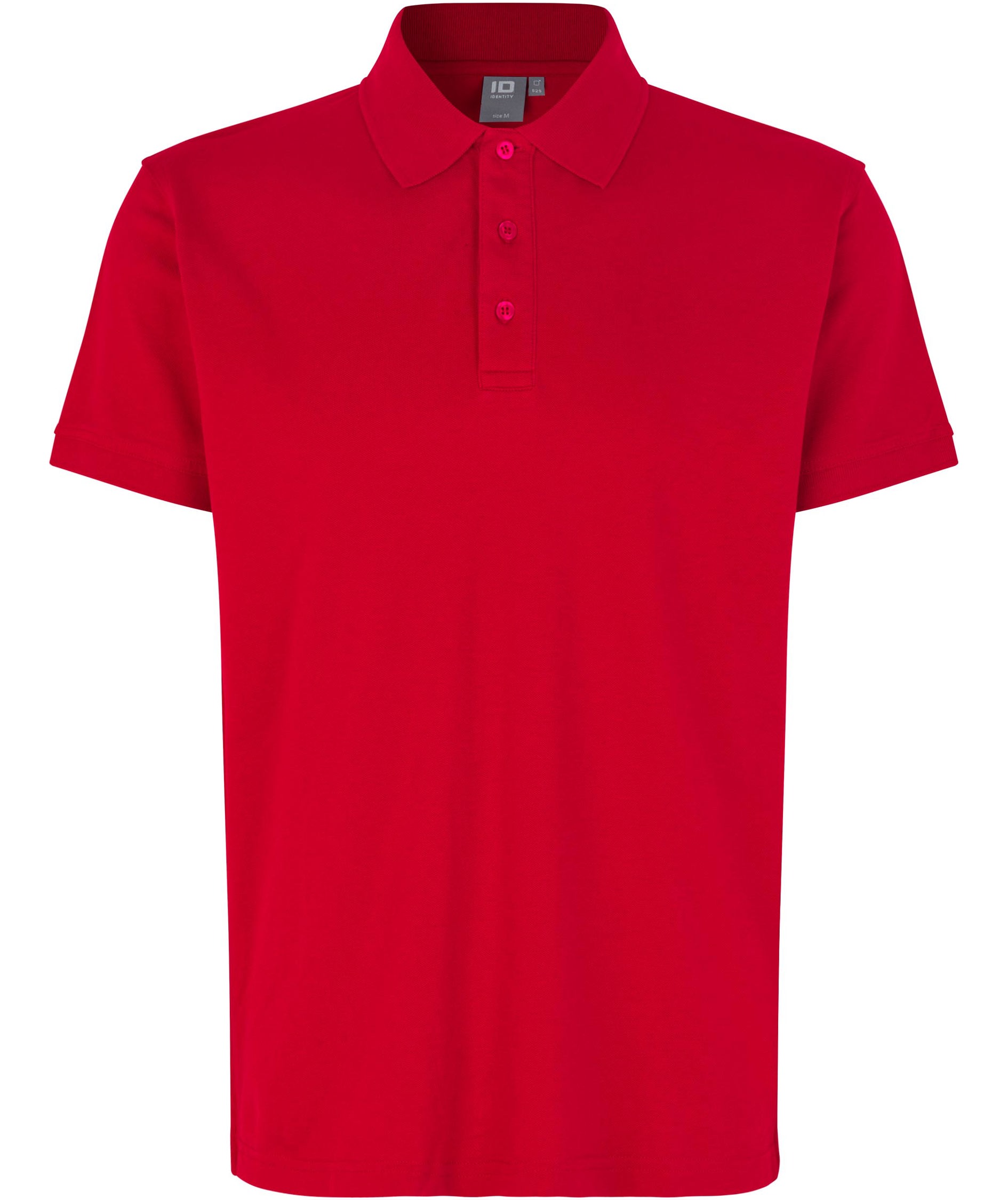 ID Stretch Poloshirt, Rot, Rot, swatch