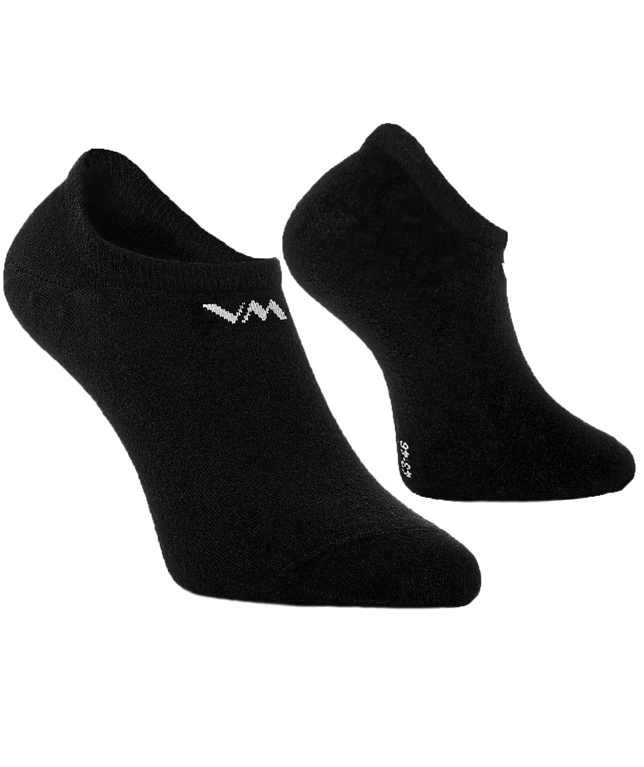 VM Footwear 3-pack Bamboo Ultra Short stockings, Black