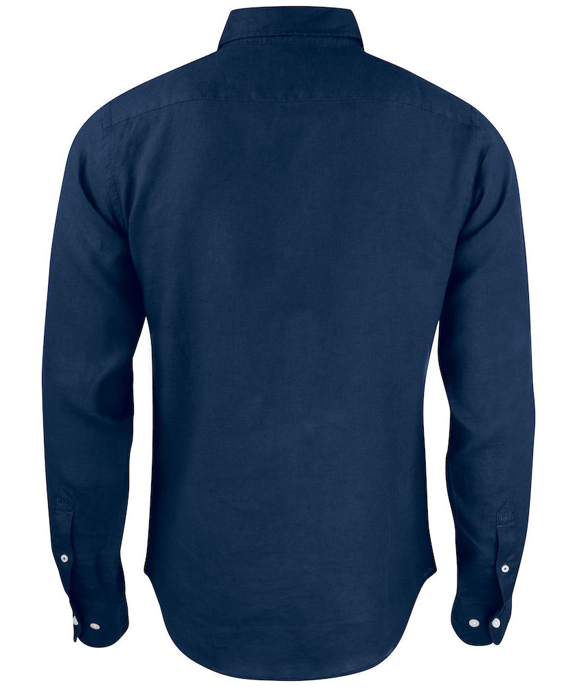 Cutter & Buck Summerland Modern fit linskjorte, Navy