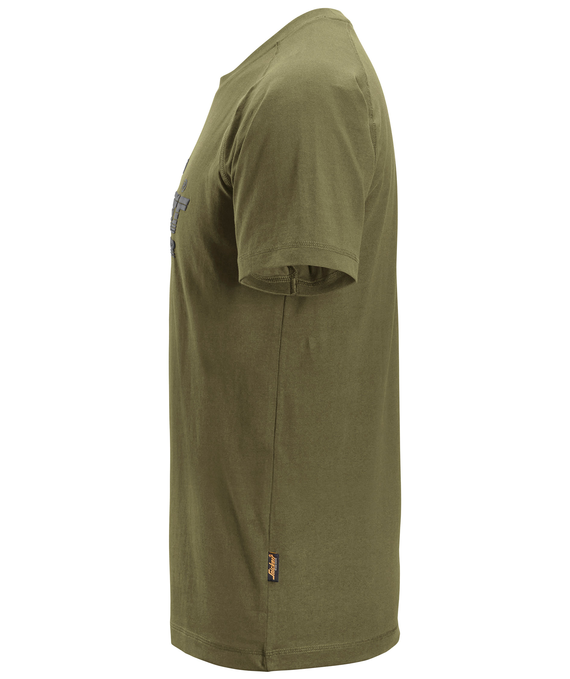 Snickers logo T-Shirt 2590, Khakigr&uuml;n, large image number 3