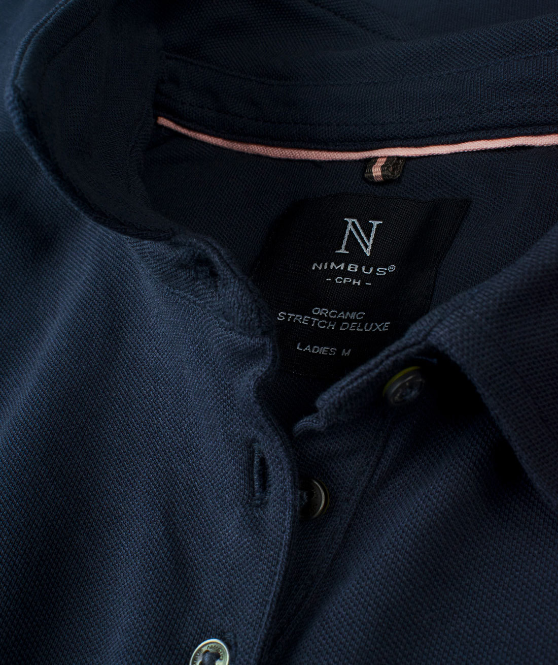 Nimbus Carlington l&aring;ng&auml;rmad pik&eacute;tr&ouml;ja dam, Navy, large image number 2