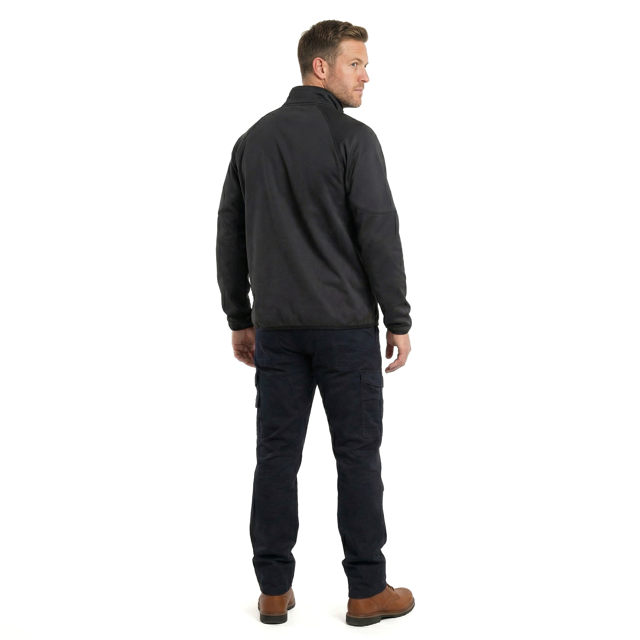 Grounded 7004 cardigan, Black, large image number 3