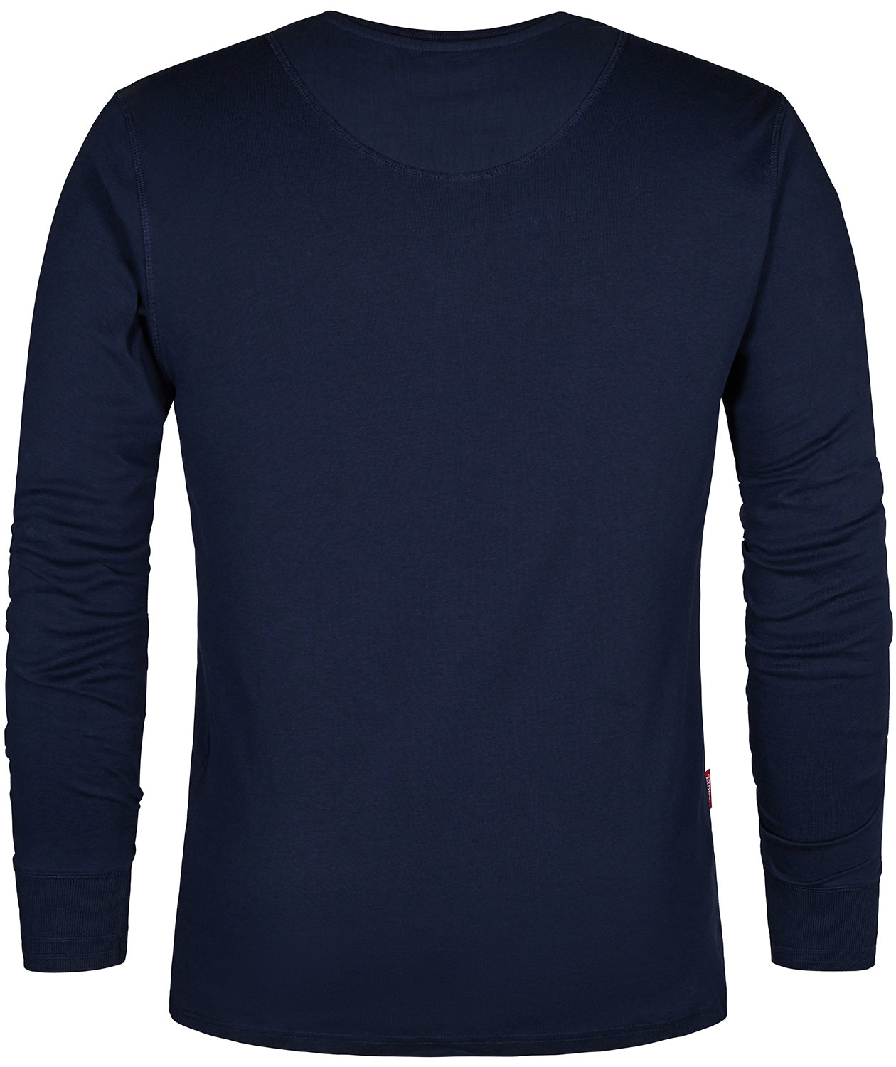 Engel Extend lang&auml;rmliges Grandad T-Shirt, Blue Ink, large image number 2