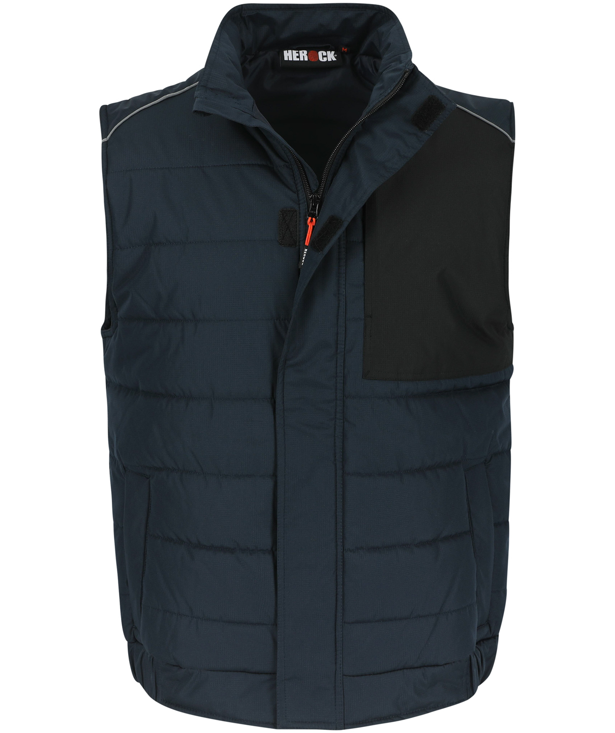 HEROCK Diomedes quilted vest, Navy/black, Navy/black, swatch