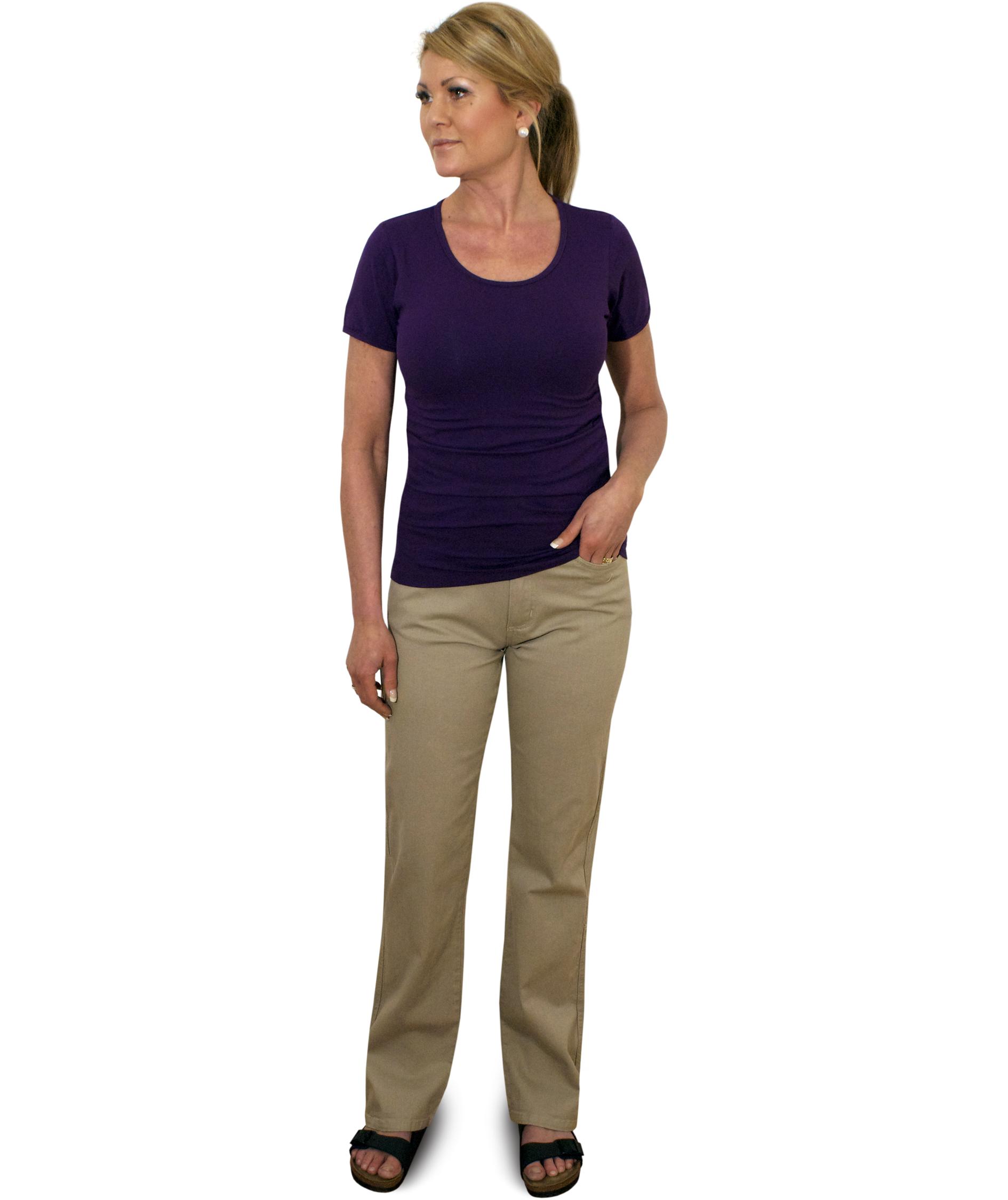 Invite byxa unisex med stretch, Khaki