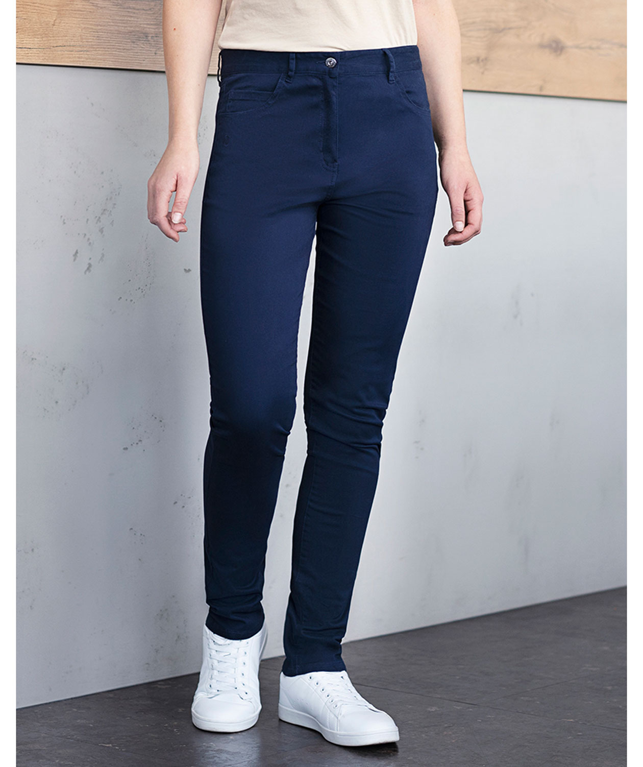 Karlowsky Classic-stretch women&acute;s trousers, Night blue