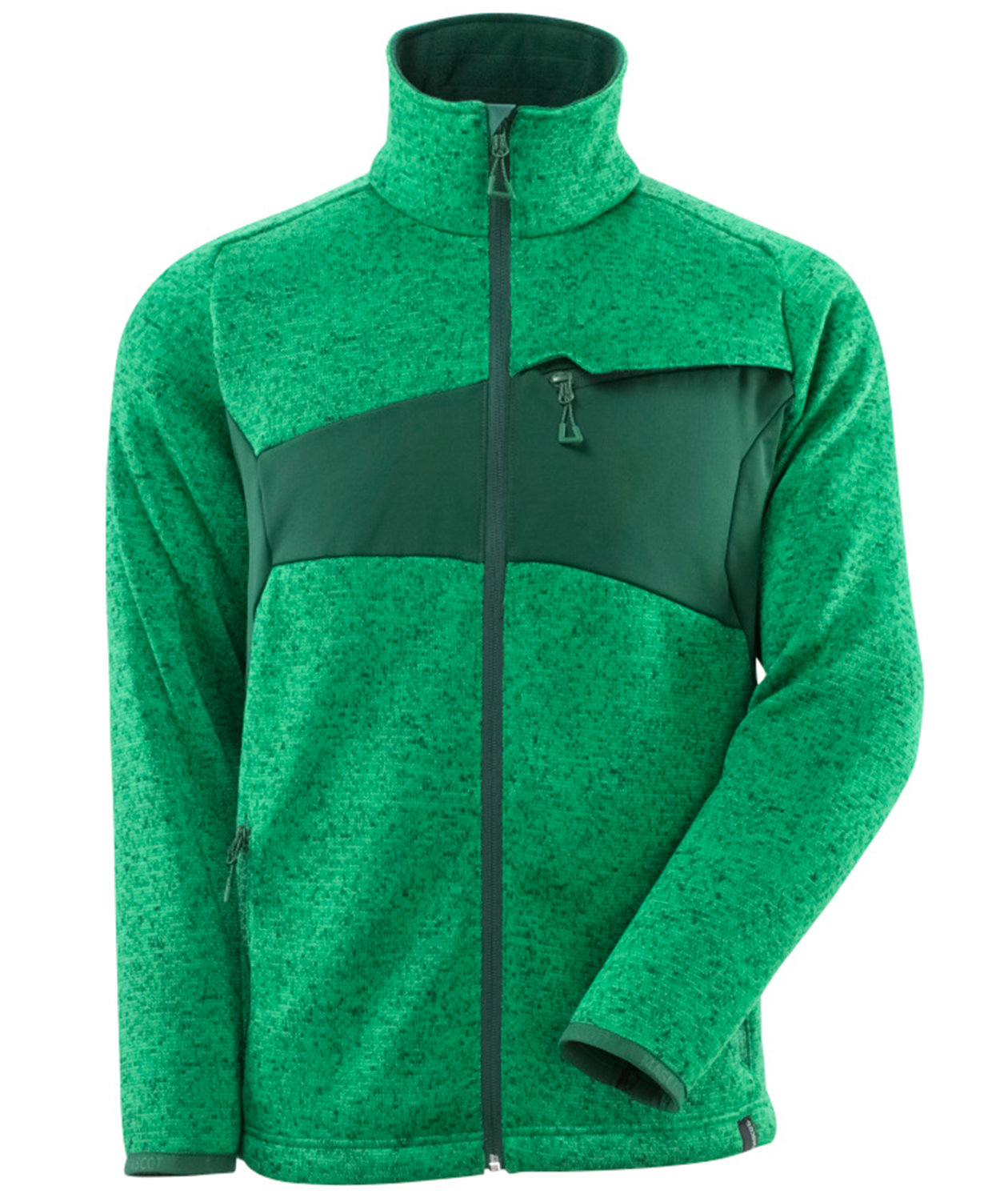 Mascot Accelerate knitted cardigan, Grass green/green, large image number 0