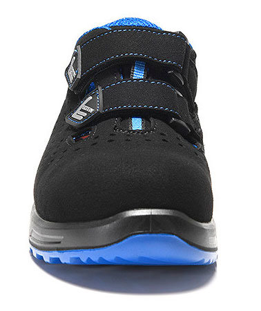 Elten Impulse XXT Blue Easy safety sandals S1, Black/Blue, large image number 2