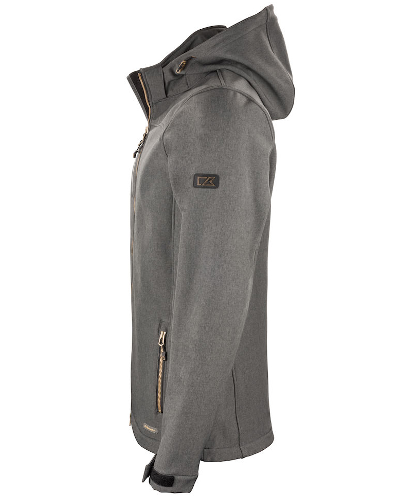 Cutter & Buck Whittier jacka, Anthracite melange, large image number 3