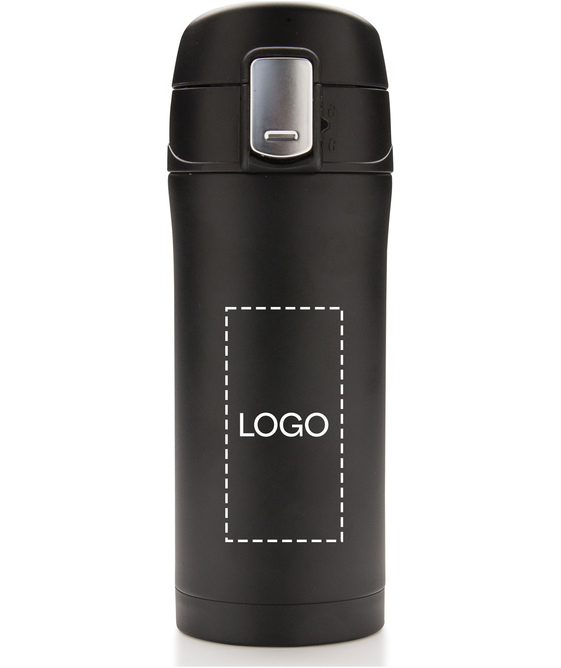XD RCS thermal mug 0,3 L, Black, Black, large image number 3