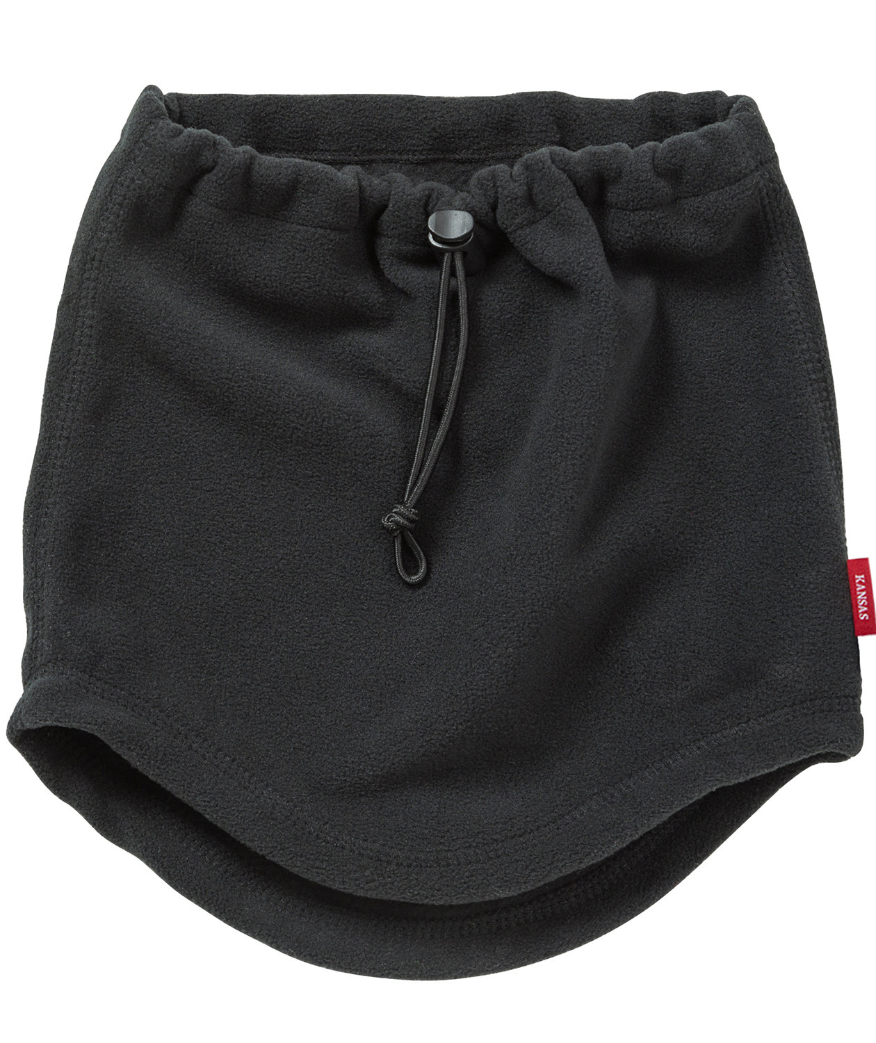 Kansas fleece hals, Svart, Svart, large image number 0
