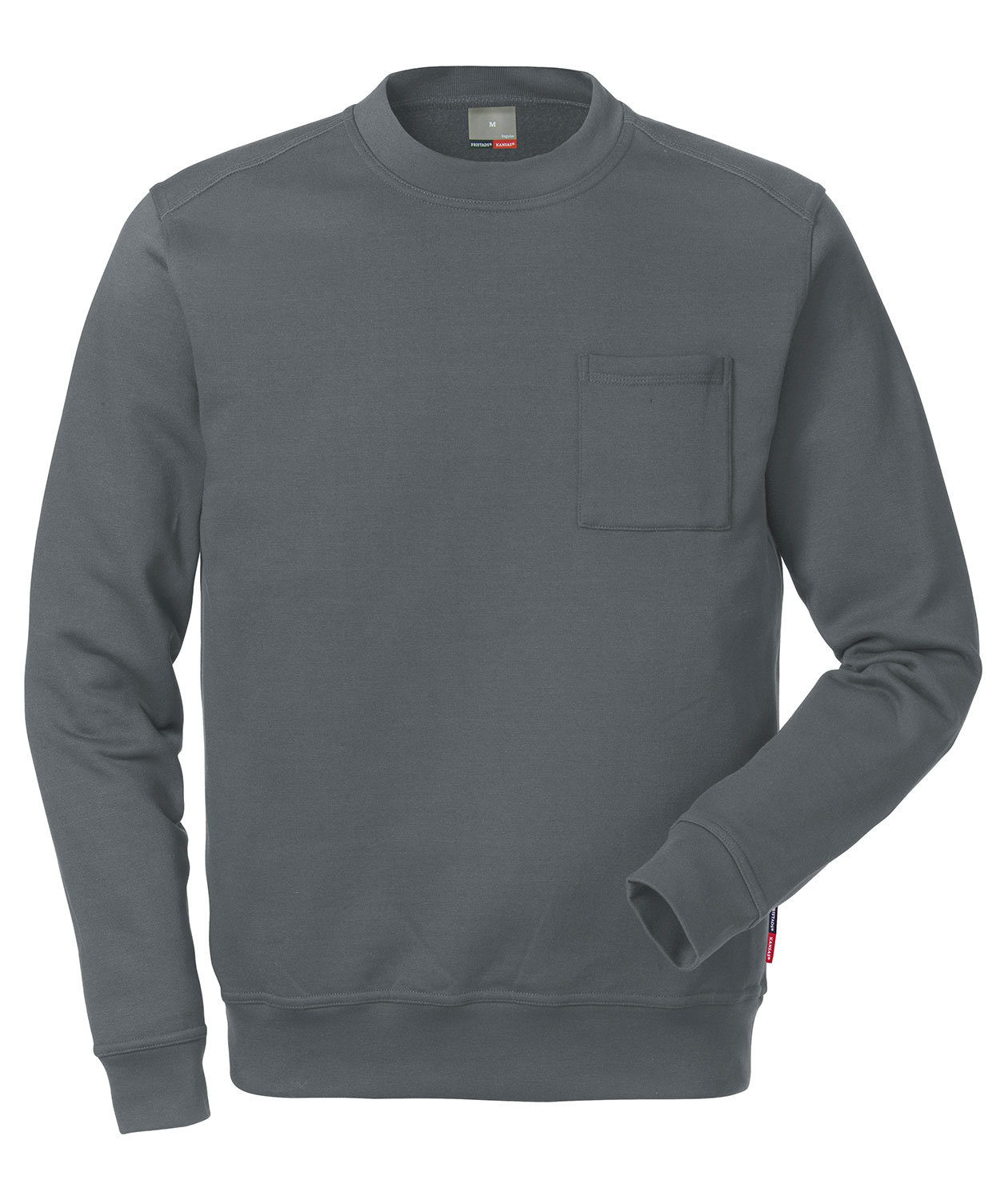 Kansas Match sweatshirt / arbejdstr&oslash;je, Gr&aring;