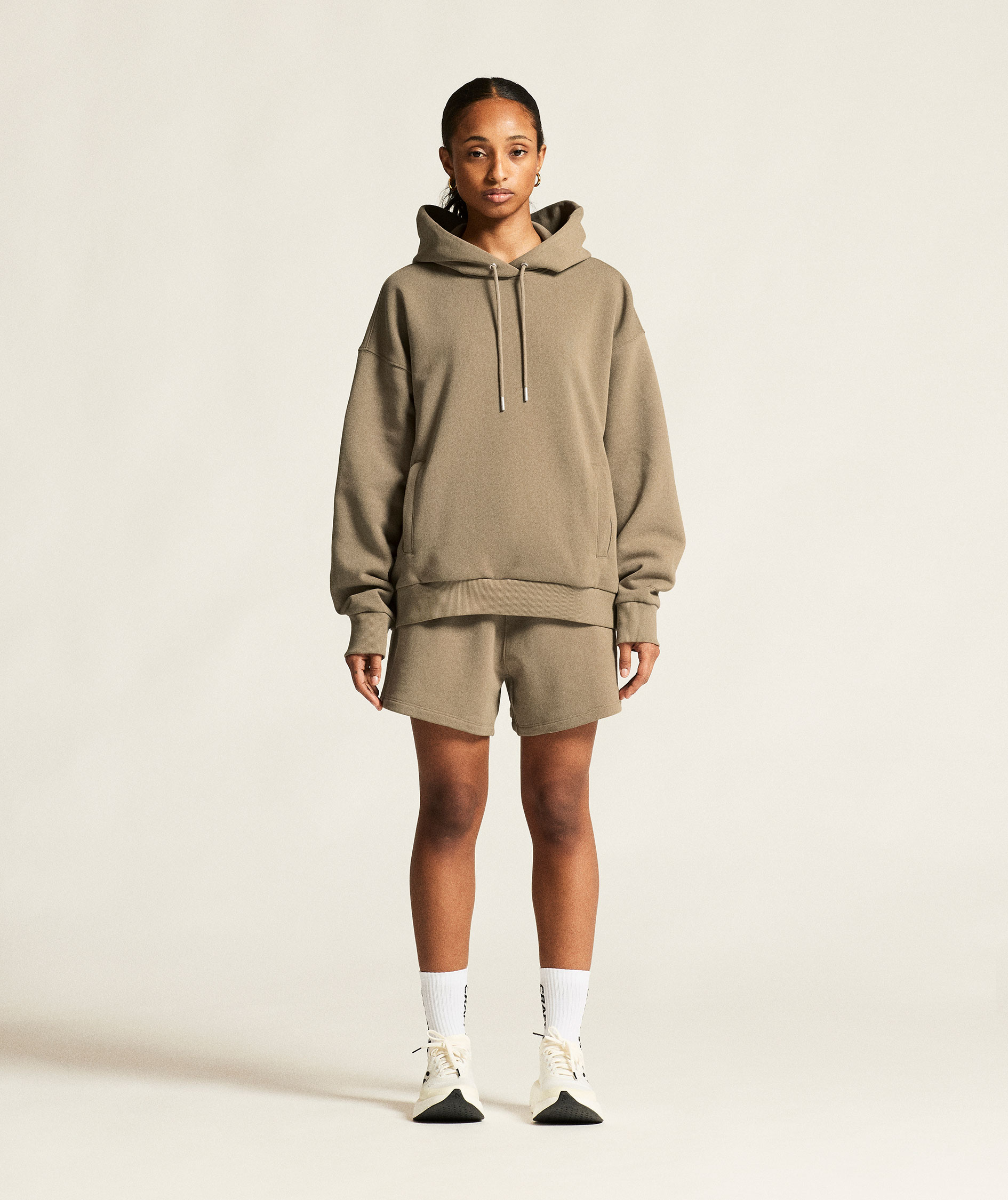 Craft Frequent dame hettegenser, Taupe, large image number 7