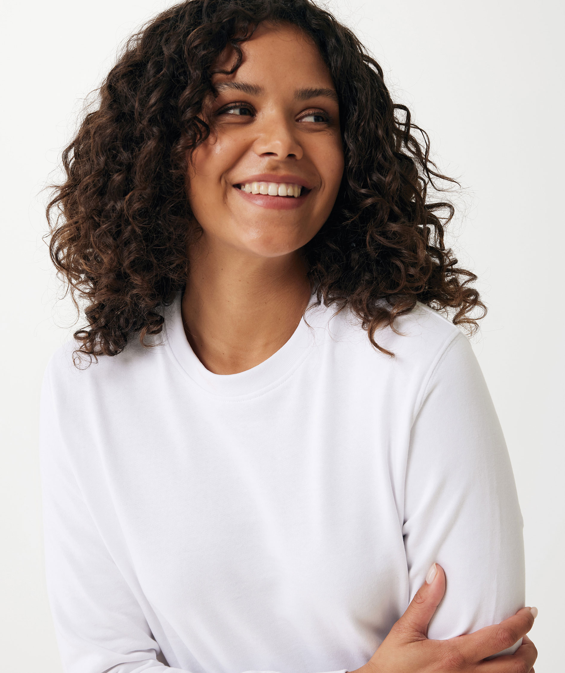 Iqoniq Etosha sweatshirt, Recycled White, large image number 6
