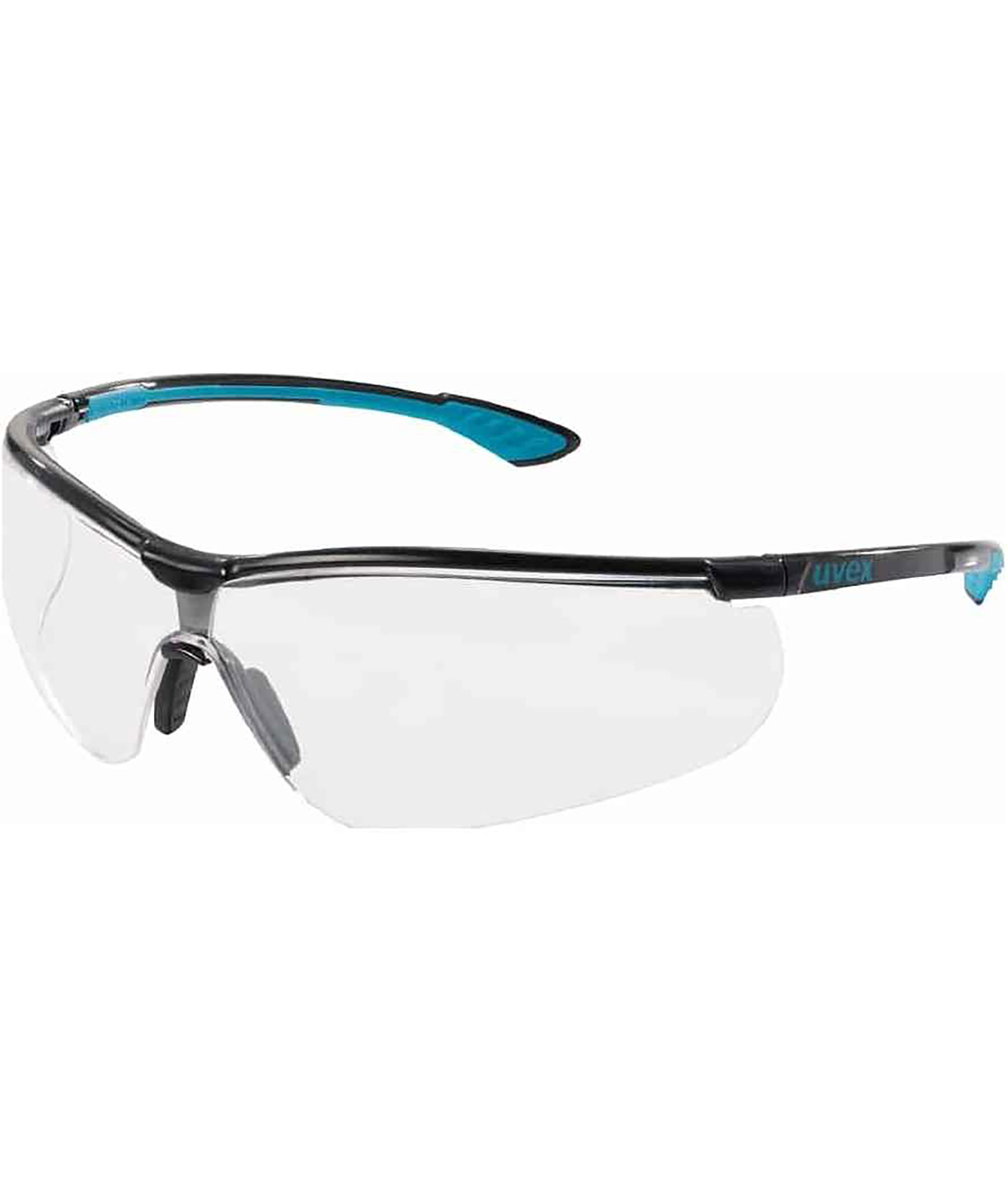 Uvex 825010 sporty clear skyddsglas&ouml;gon, Bl&aring;/Svart, Bl&aring;/Svart, large image number 0