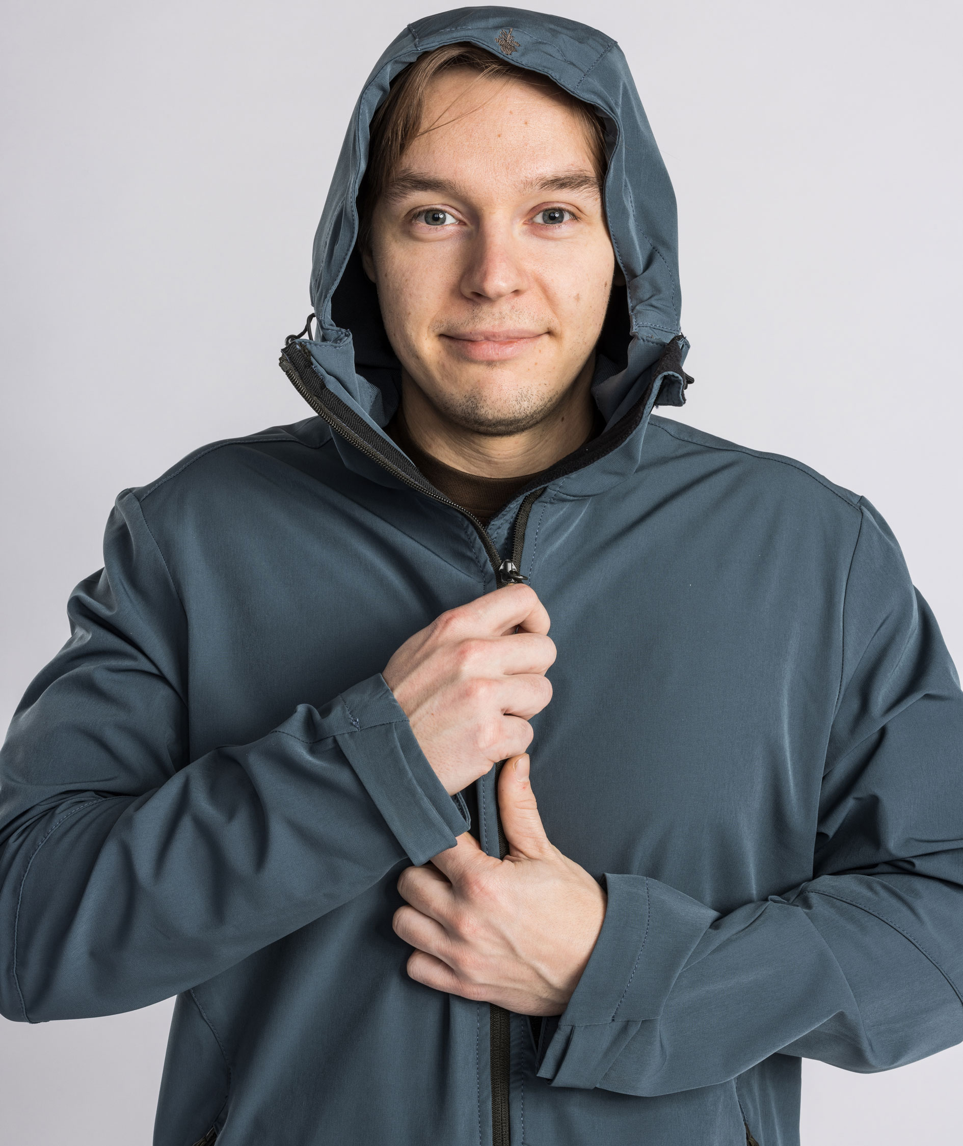 Pinewood Trail stretch jakke, Dark Storm Blue, large image number 4