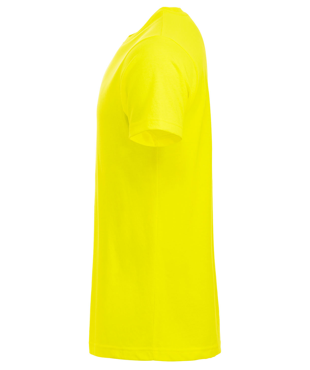 Clique New Classic T-skjorte, Hi-Vis&nbsp;Gul, large image number 2