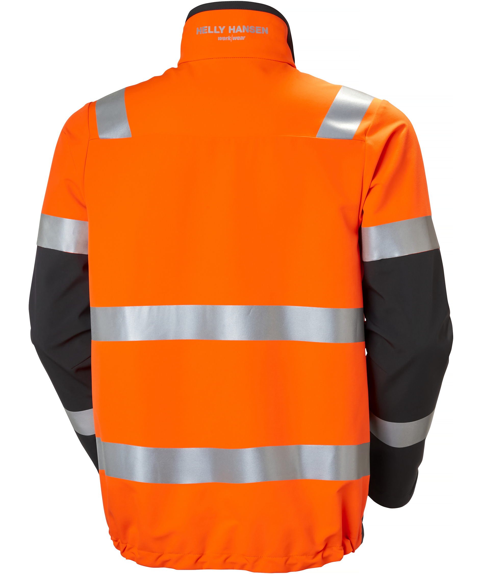 Helly Hansen Alna 4X Tech arbetsjacka full stretch, Varsel Orange/Ebony, large image number 2