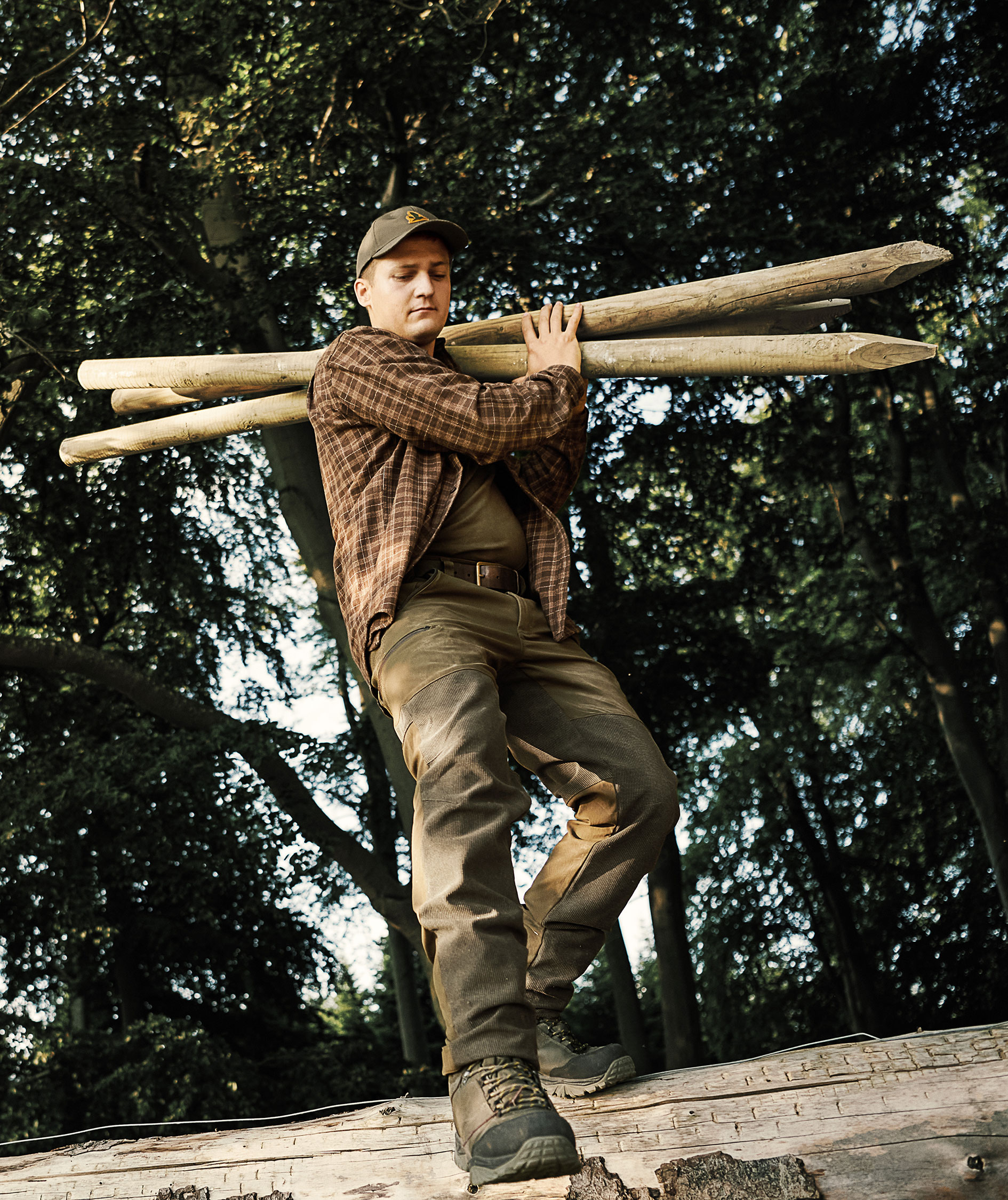 Seeland Outdoor Hose mit Membran, Pine green