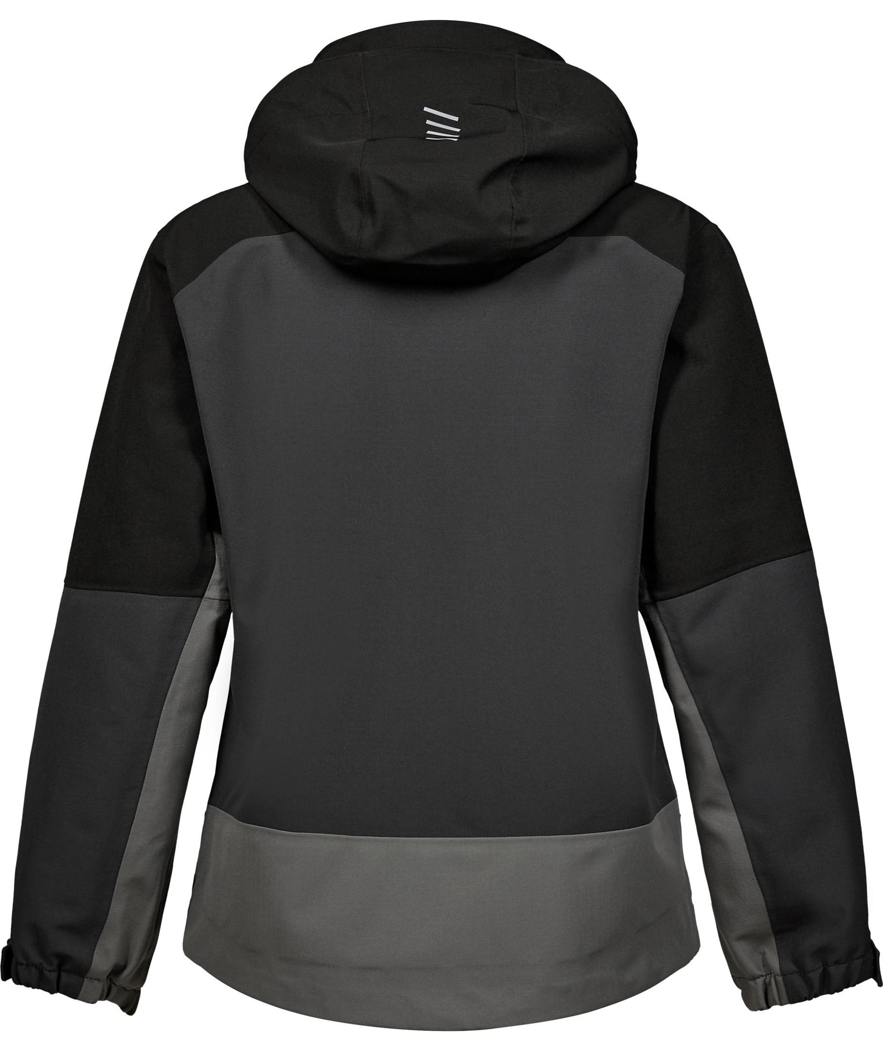 Engel Entire women's shell jacket, Anthracite Grey/Black, large image number 3