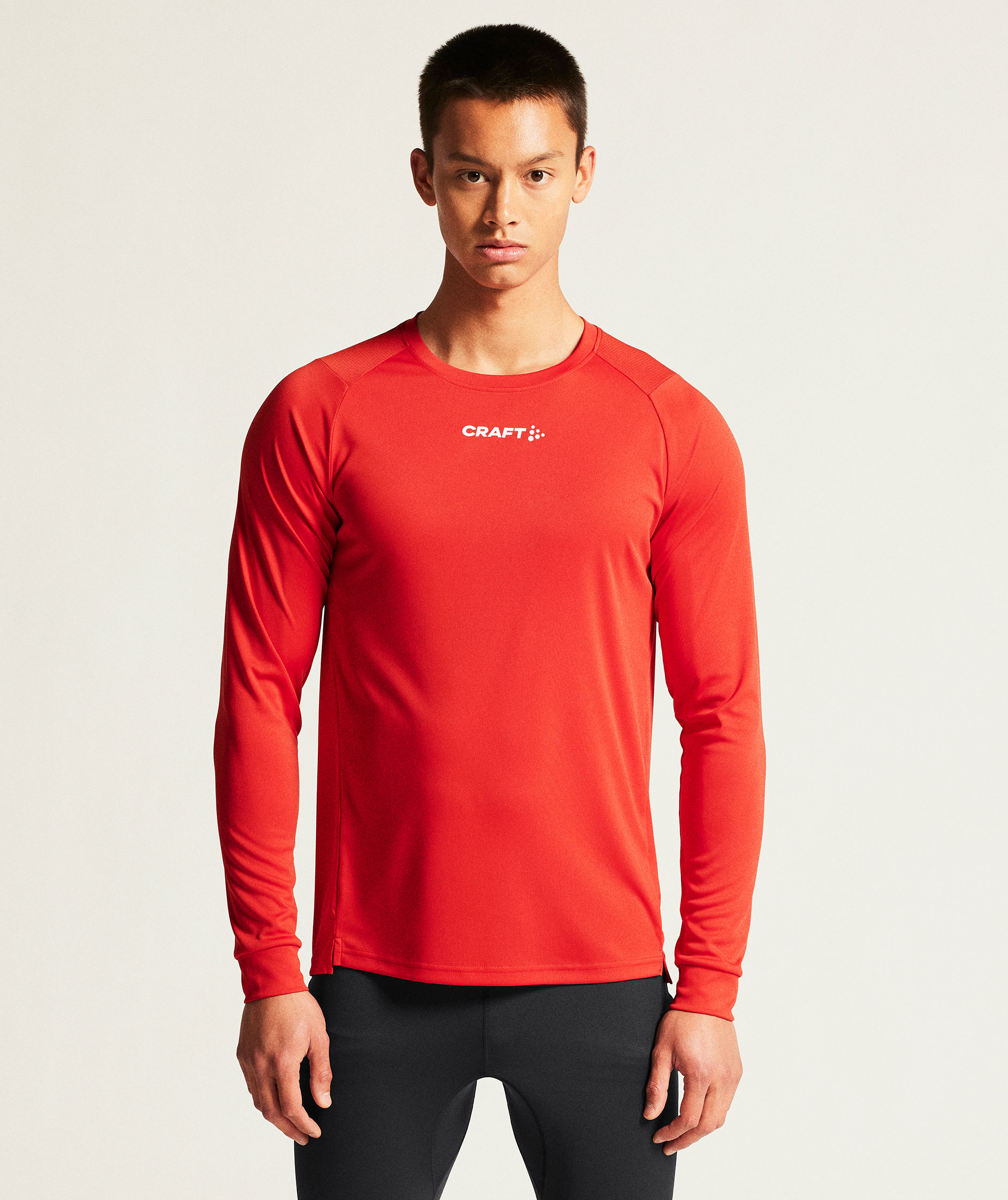 Craft Rush 2.0 l&aring;ng&auml;rmad T-shirt, Bright red