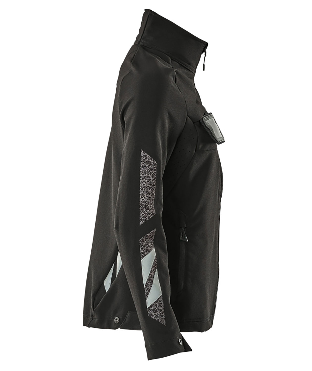 Mascot Accelerate dame jakke full stretch, Svart, large image number 2