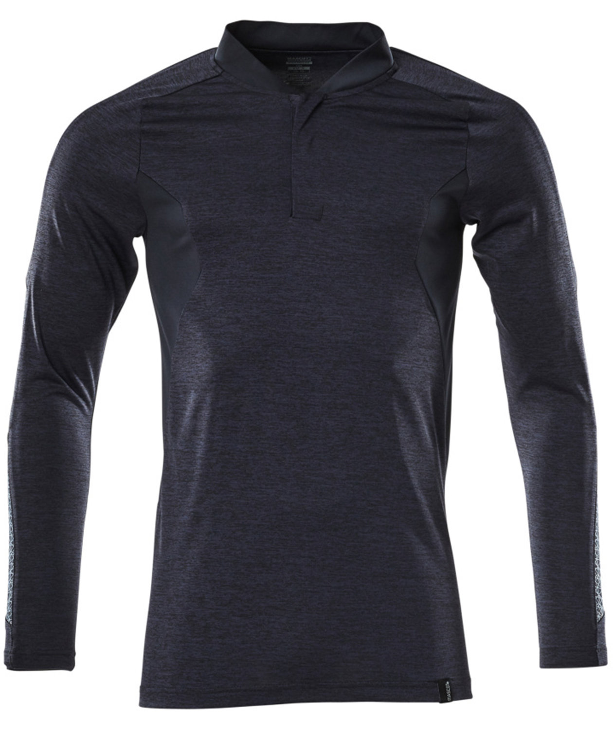 Mascot Accelerate Coolmax langermet polo T-skjorte, M&oslash;rk Marine, M&oslash;rk Marine, swatch