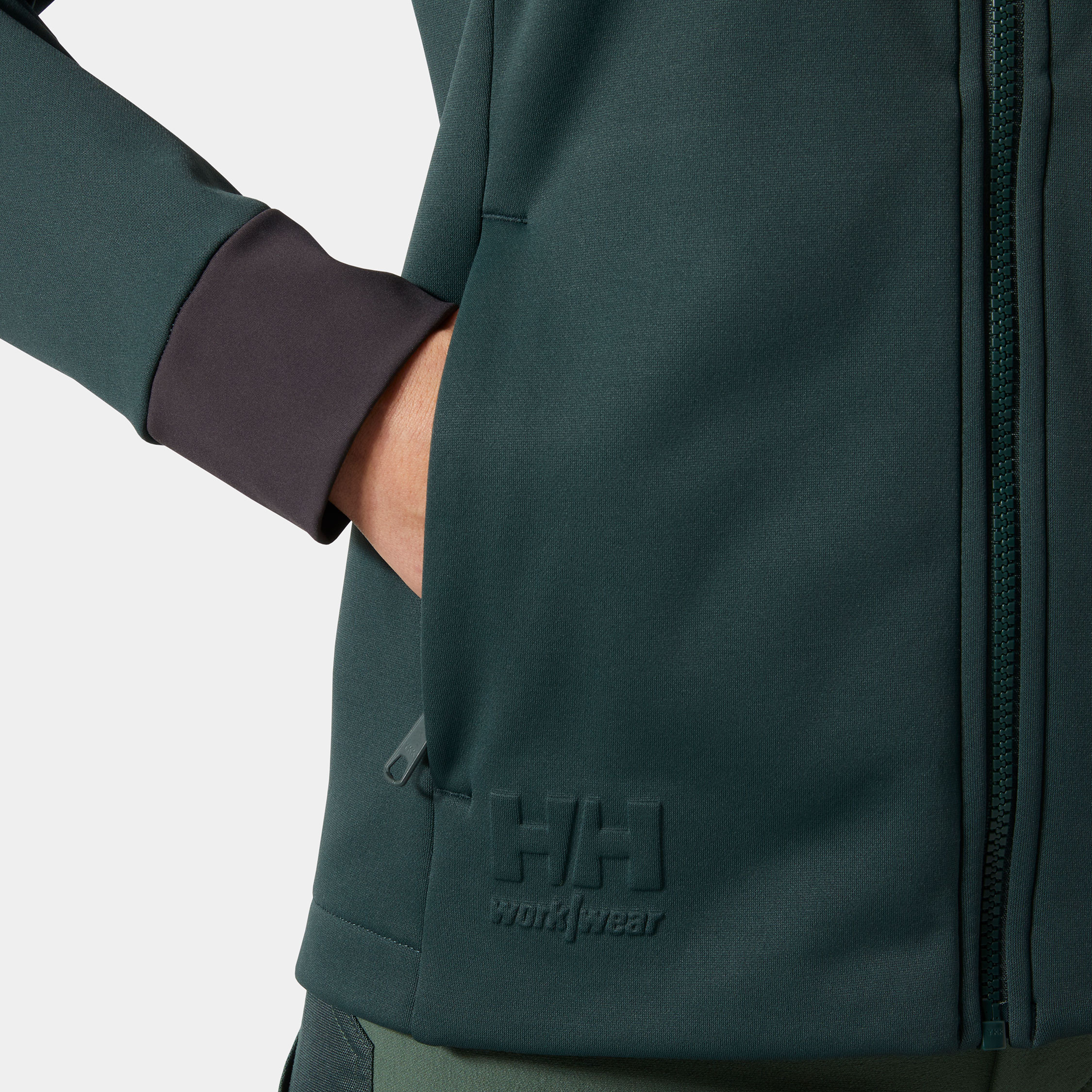 Helly Hansen Tech dame cardigan, Darkest Spruce, large image number 5