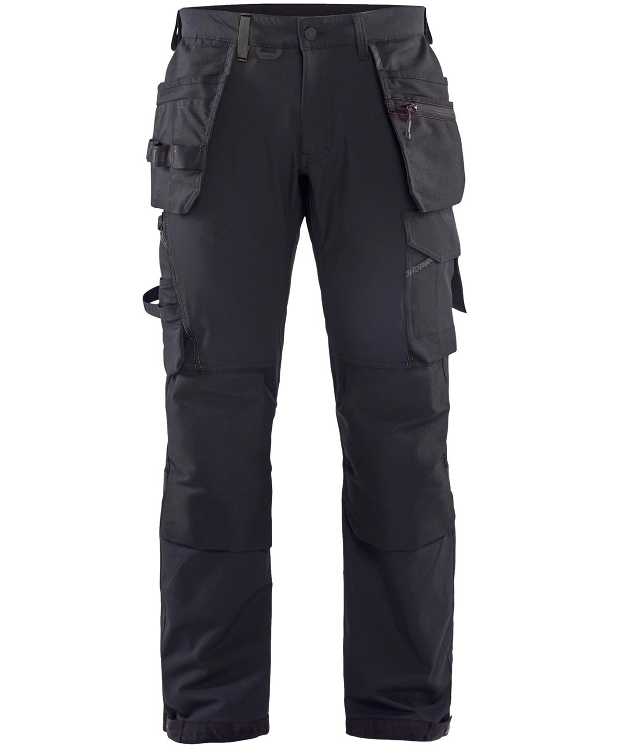 Bl&aring;kl&auml;der craftsman trousers full stretch, Black/Grey, large image number 0