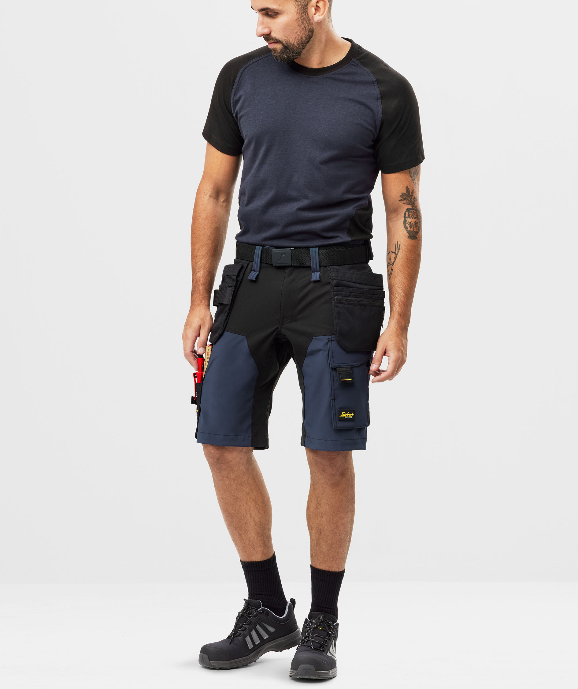 Snickers AllroundWork h&aring;ndverkershorts 6175 full stretch