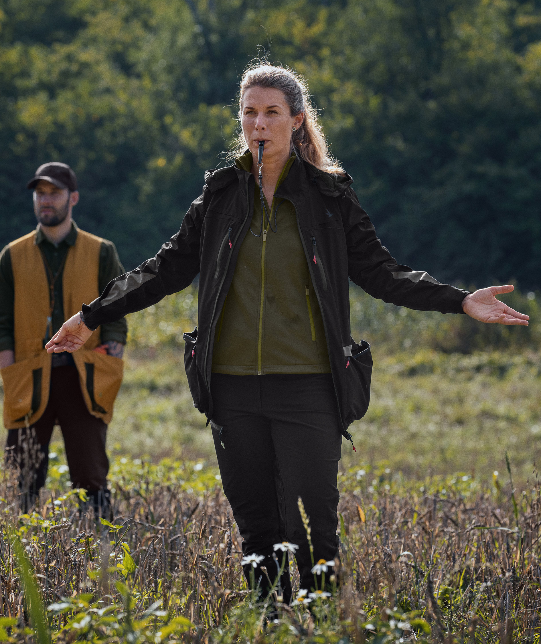 Seeland Emily dame fleecejakke, Pine green, large image number 7