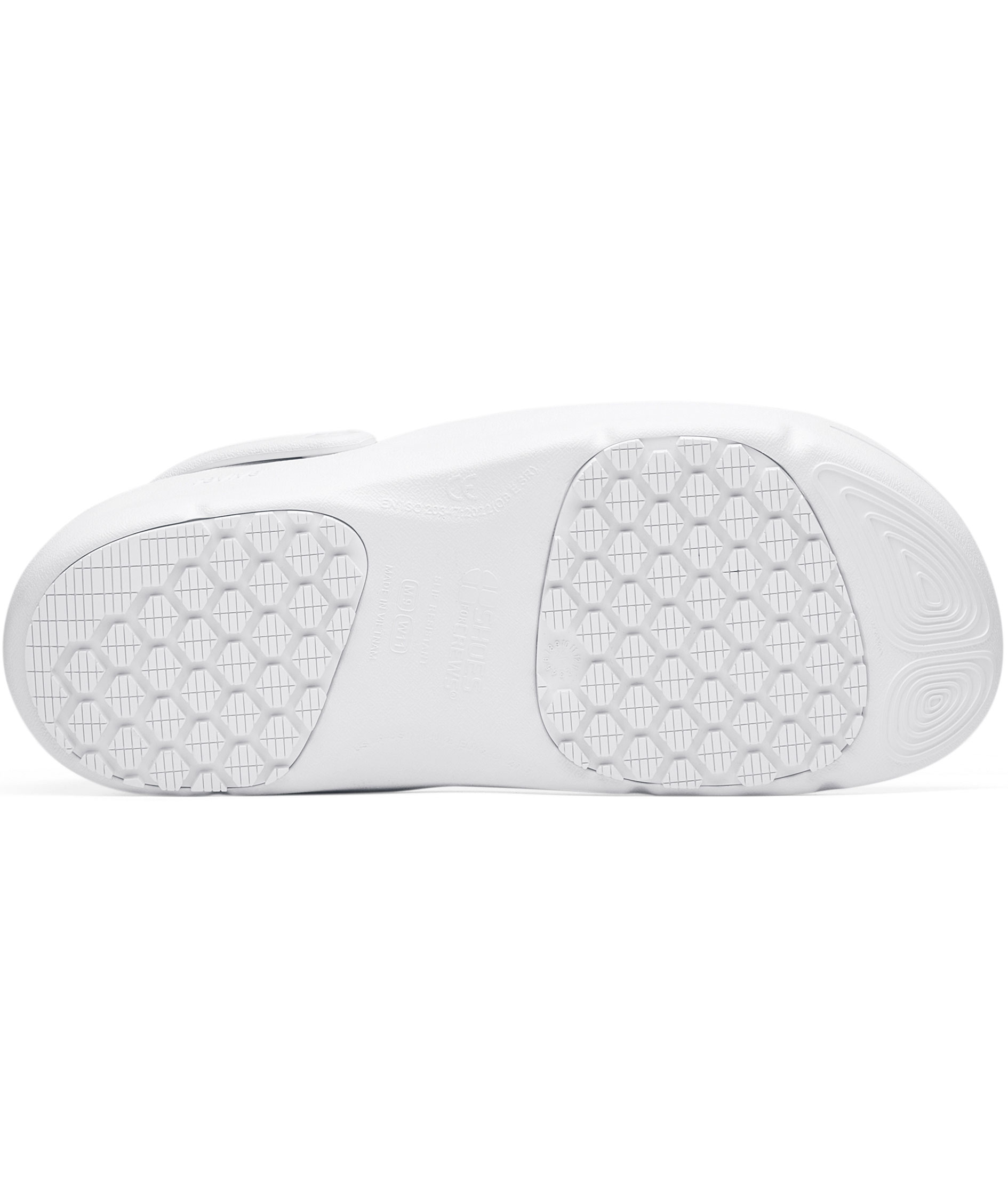 Shoes For Crews Zinc ll clogs med helreim, Hvit, large image number 2