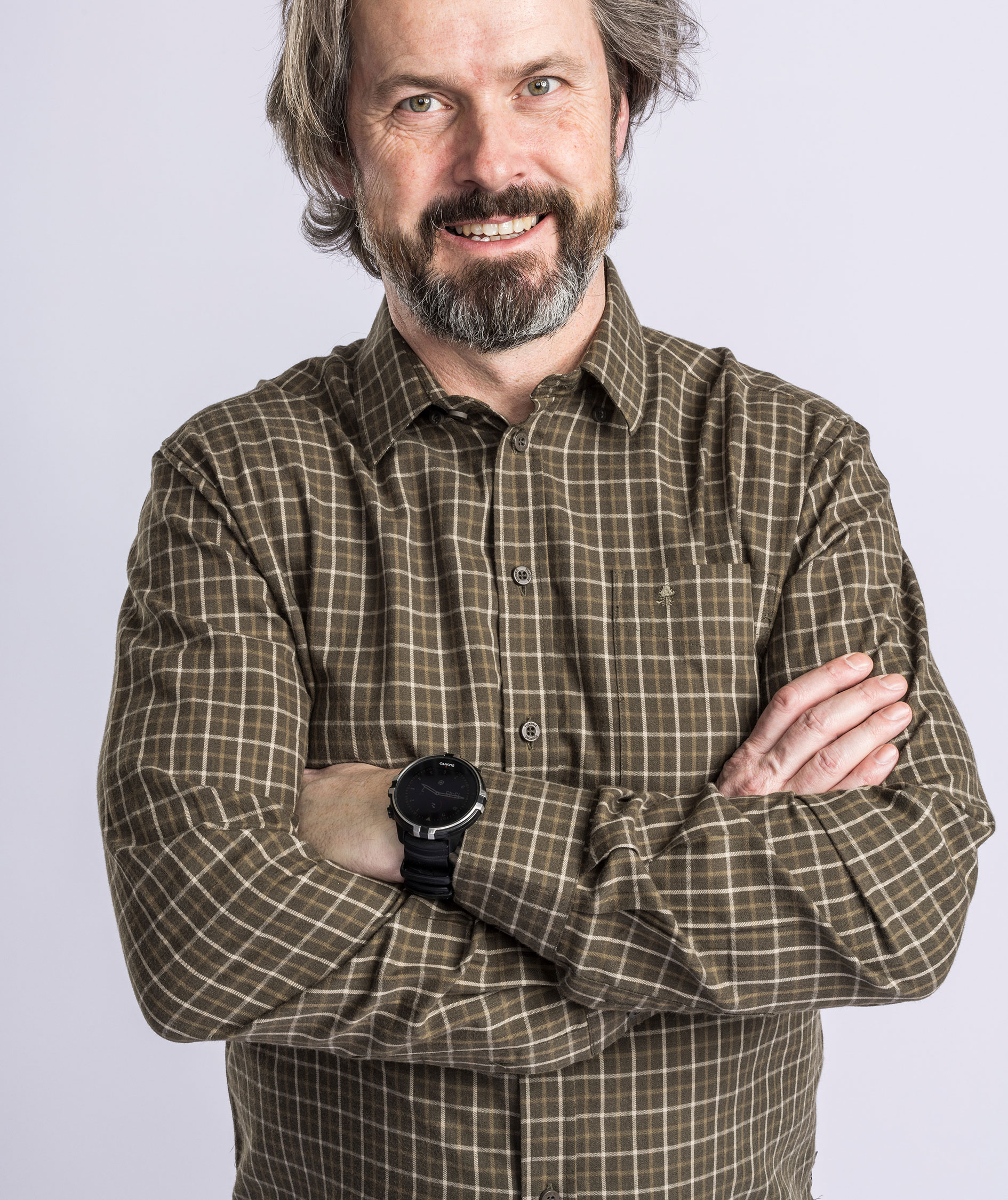 Pinewood Nydala Grouse skjorte, Moss green, large image number 3