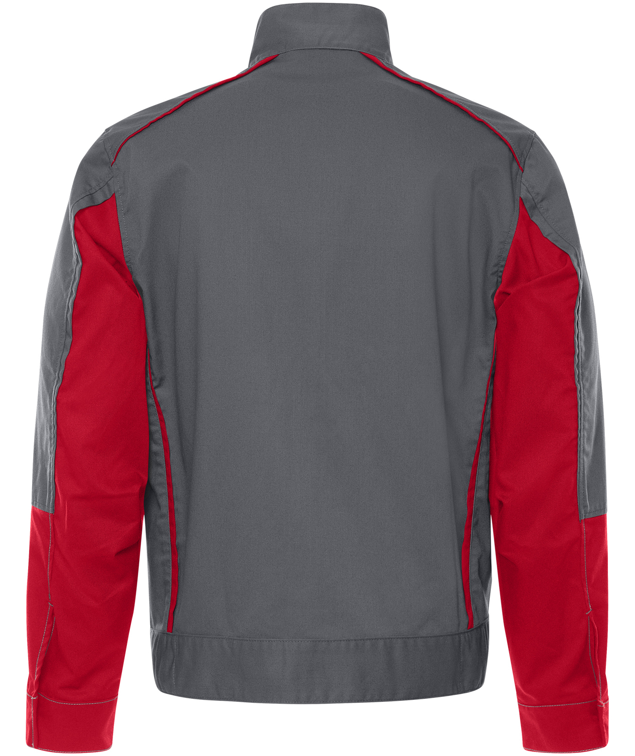 Fristads Green work jacket 4930 GWM, Grey/Red, large image number 2