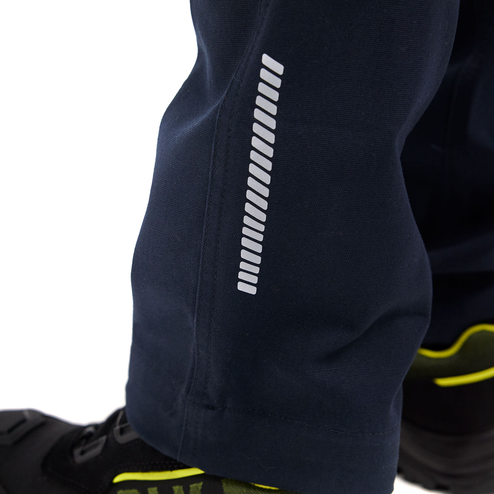 Bl&aring;kl&auml;der dame arbejdsbukser, M&oslash;rk Marine, large image number 8