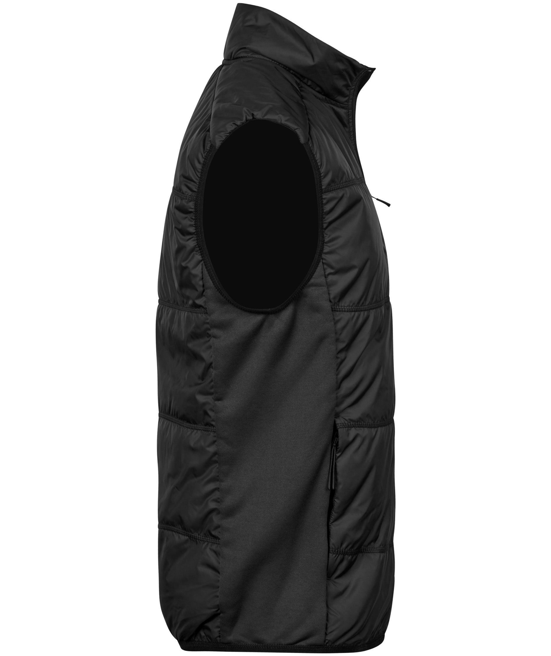 Tee Jays hybrid stretch quilted vest, Black, large image number 4