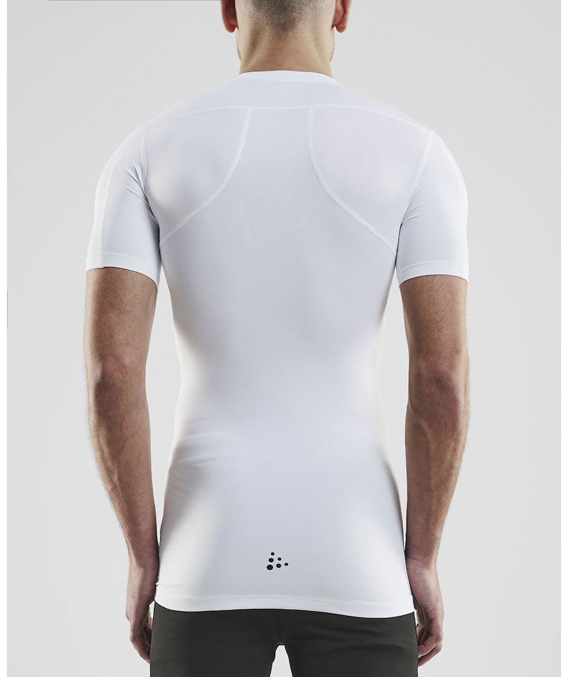 Craft Pro Control compression T-shirt, White, large image number 2