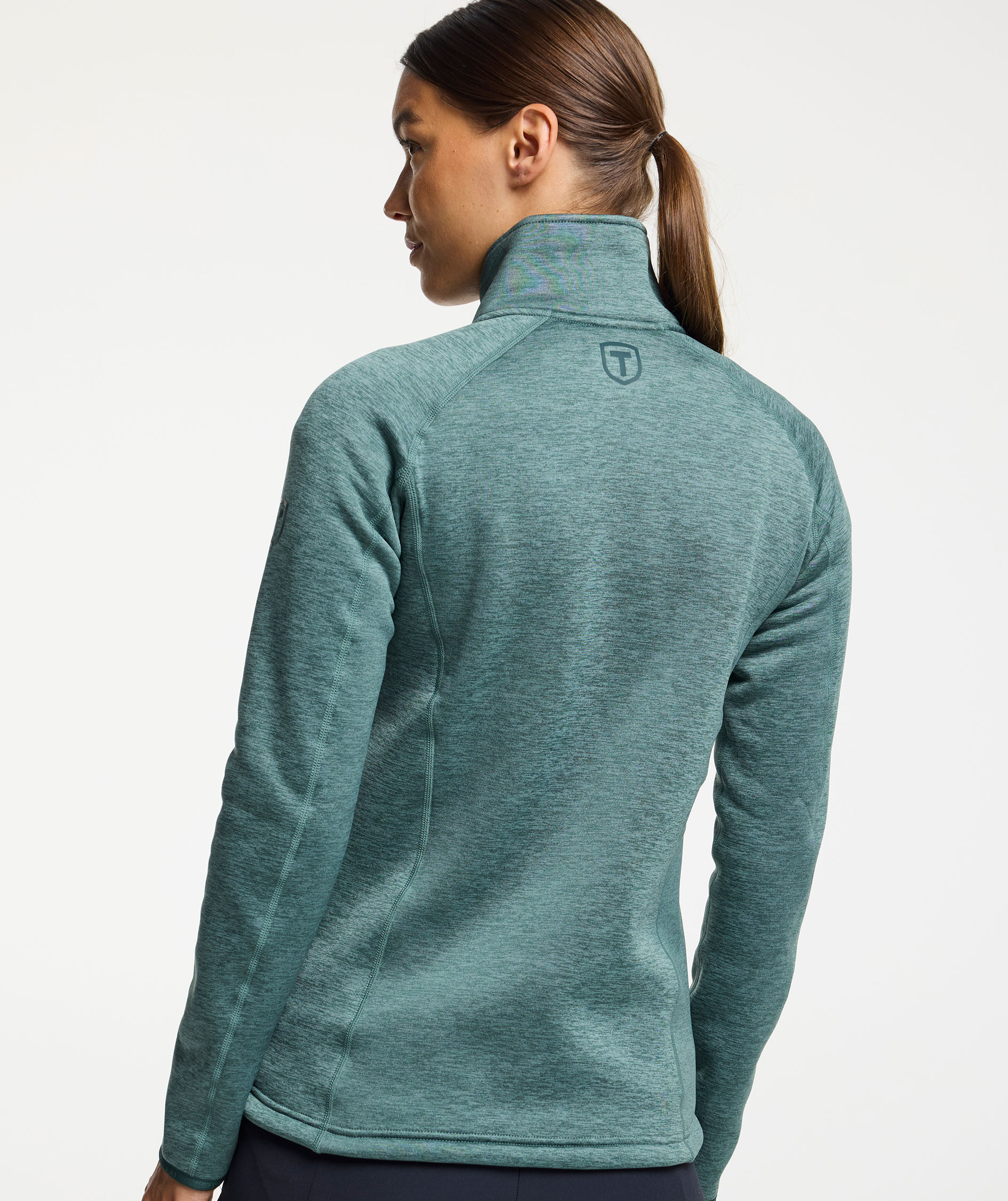 Tenson TXlite dame cardigan, Gr&oslash;n, large image number 3