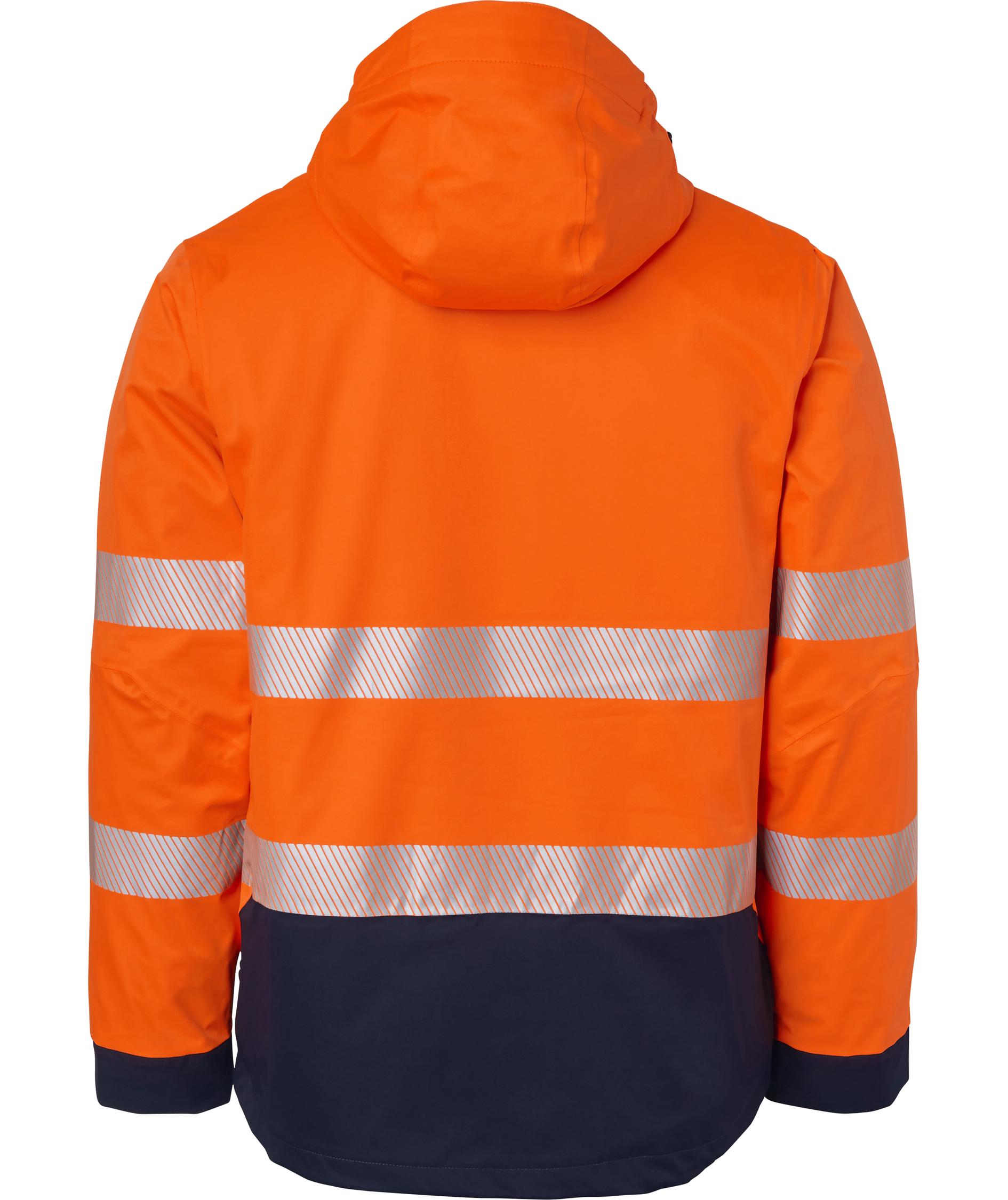 Top Swede 3-i-1 vinterjacka 127, Varsel Orange/Navy