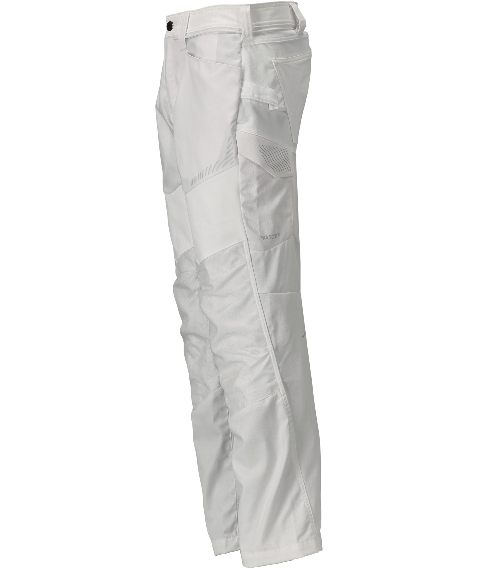 Mascot Customized Arbeitshose, Wei&szlig;, large image number 3