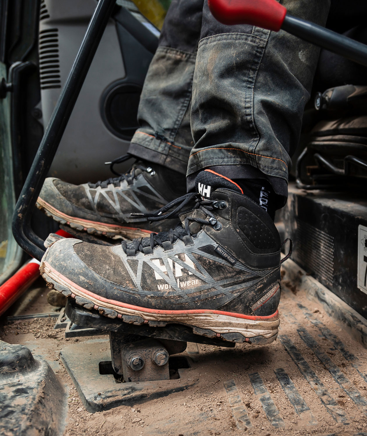 Helly Hansen Chelsea sikkerhedsst&oslash;vletter S3, Sort/Orange, large image number 2