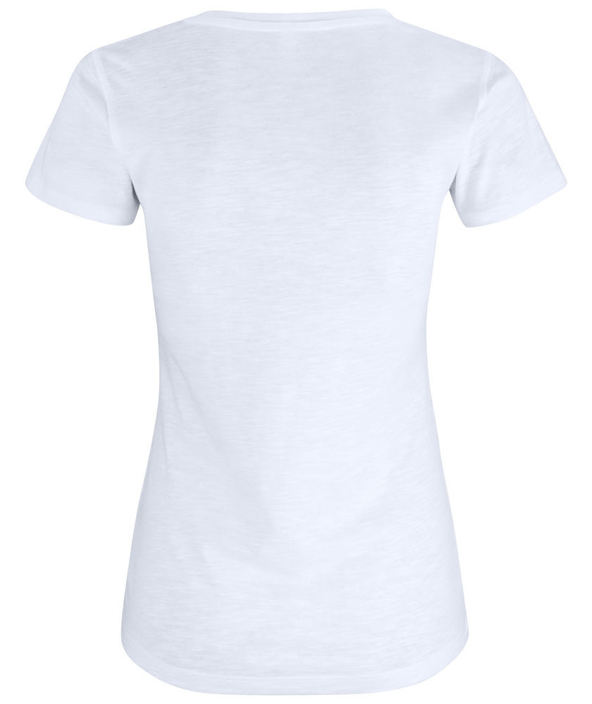 Clique Slub women's T-shirt, White, large image number 1