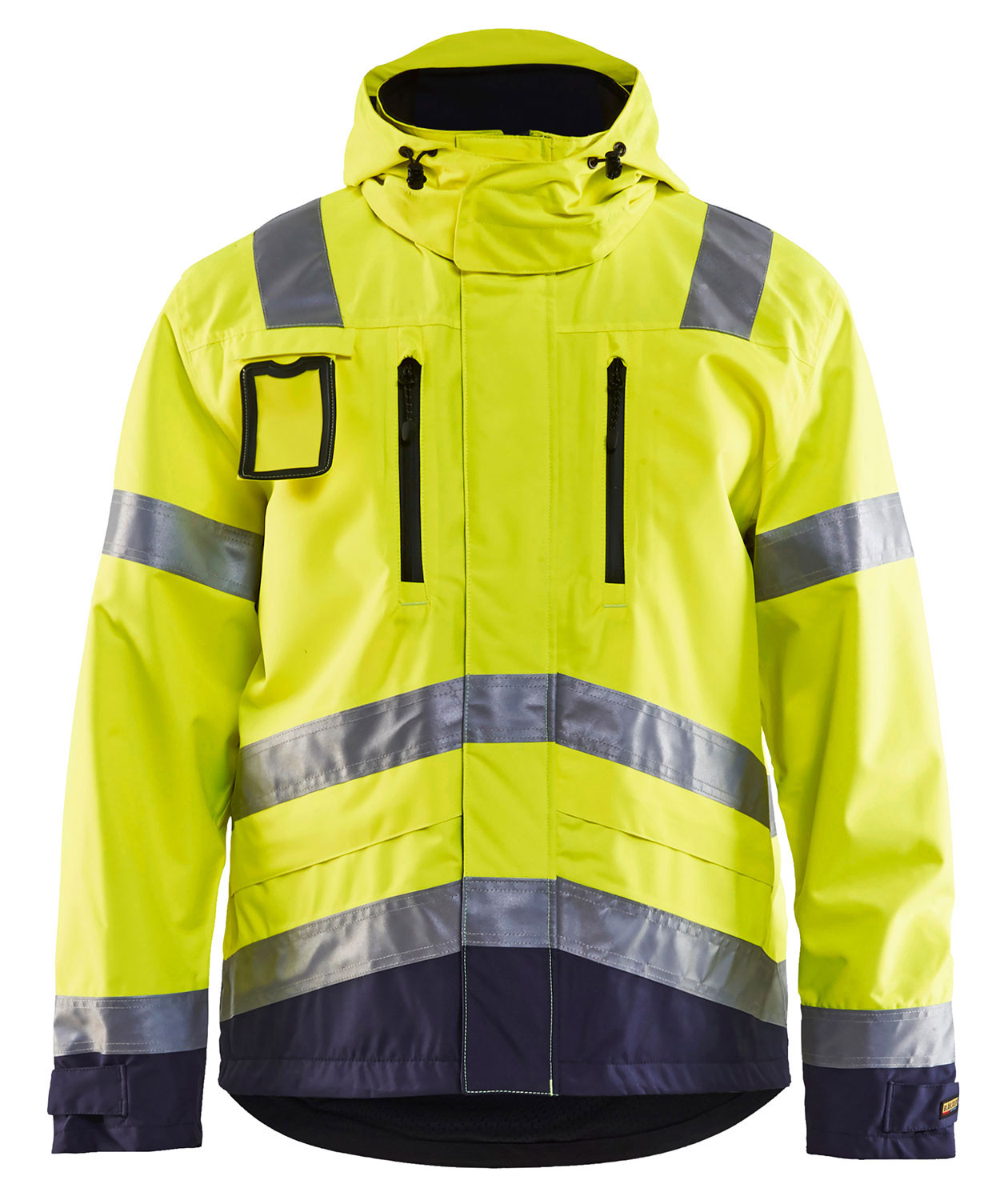 Hi-vis gul/marinebl&aring;