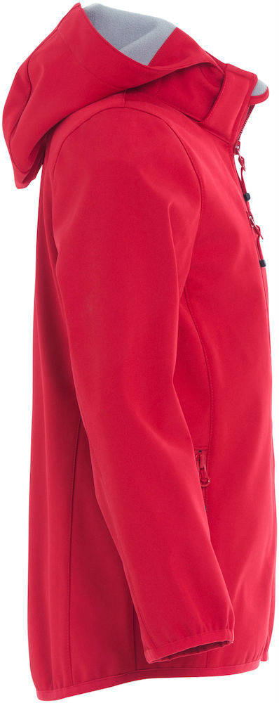 Clique Basis Softshell junior jacket, Red