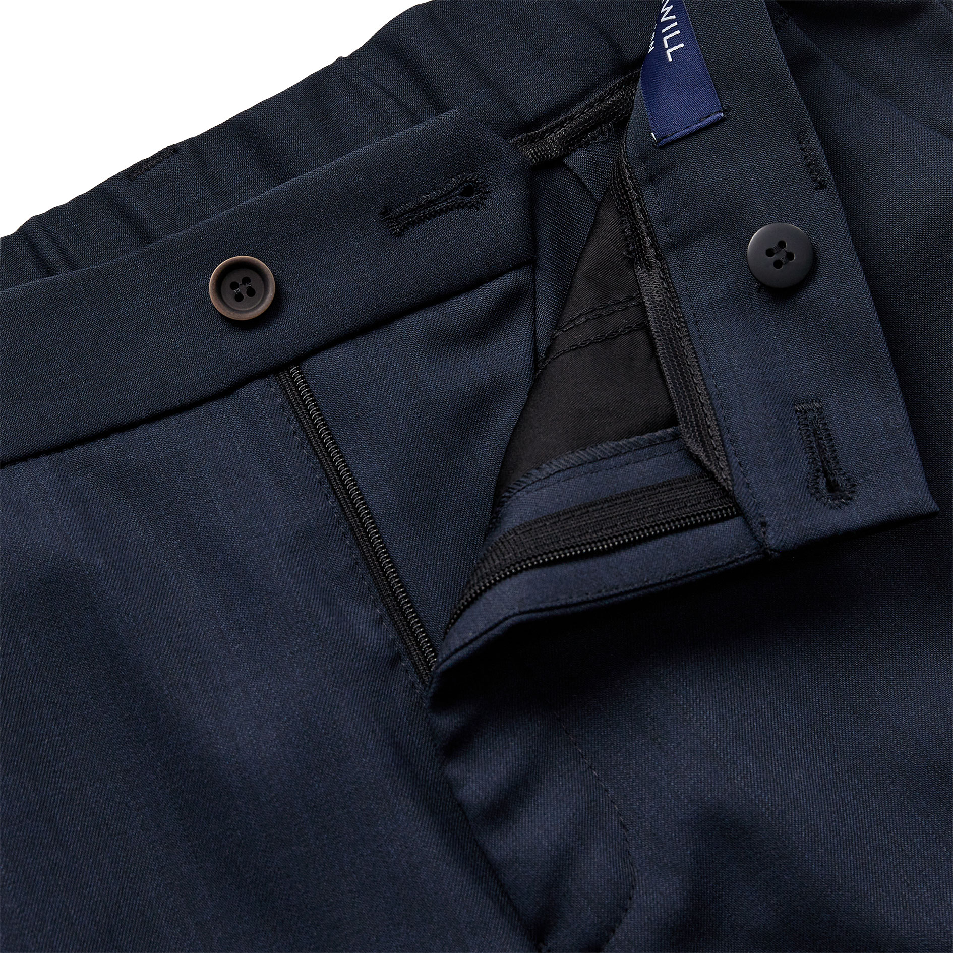 Sunwill Traveller byxa dam med ull, Dark blue, large image number 2